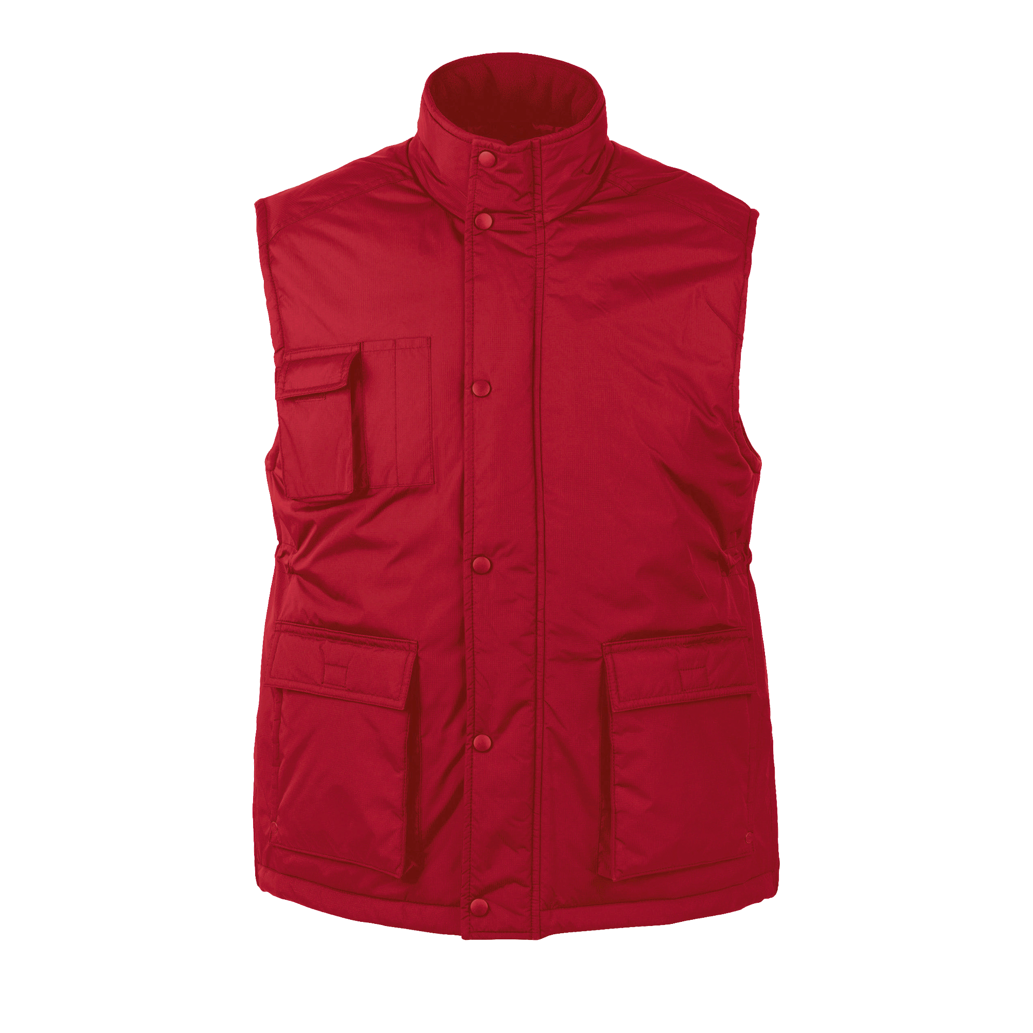 BODYWARMER EN RIPSTOP WELLS Rouge Rouge, à personnaliser avec le logo de votre club. BODYWARMER EN RIPSTOP WELLS Rouge Rouge