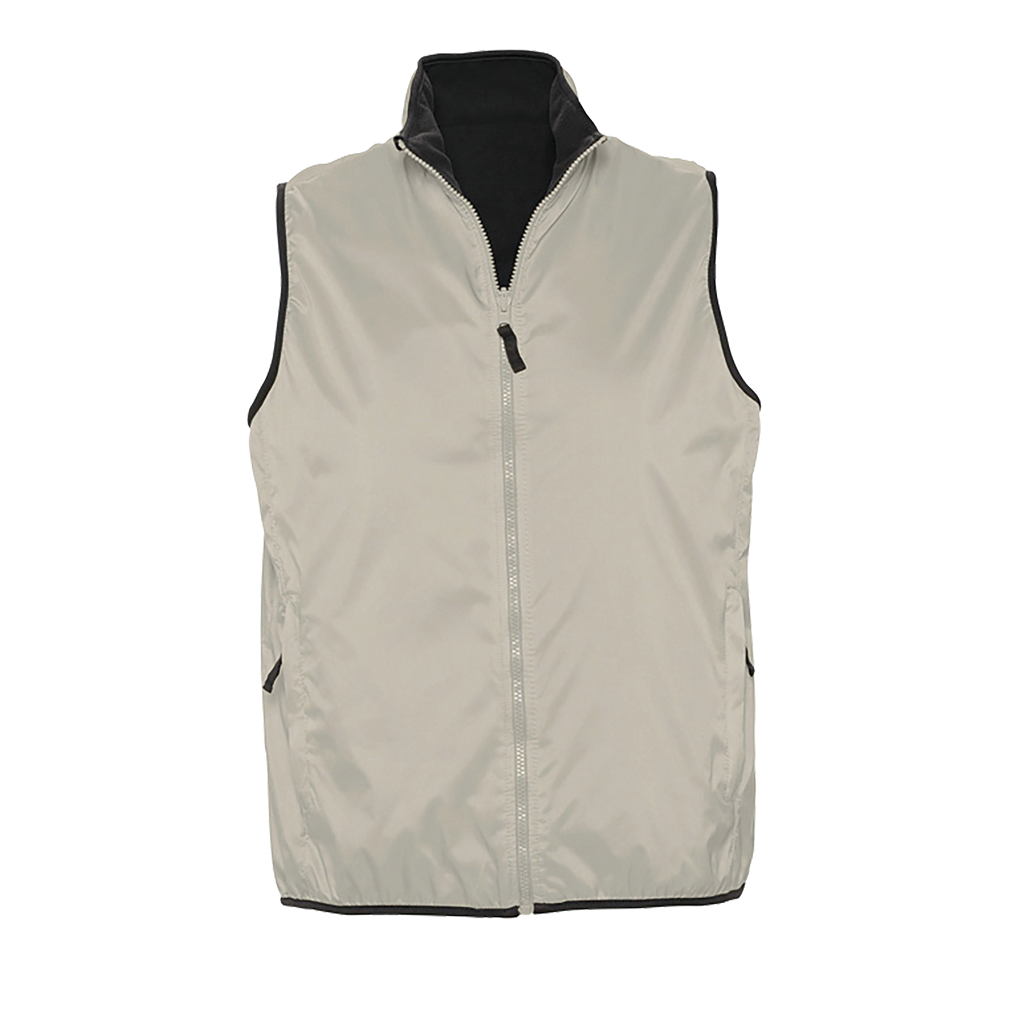 BODYWARMER UNISEXE RÉVERSIBLE CONTRASTÉ WINNER Corde Beige , à personnaliser avec le logo de votre club. BODYWARMER UNISEXE RÉVERSIBLE CONTRASTÉ WINNER Corde Beige