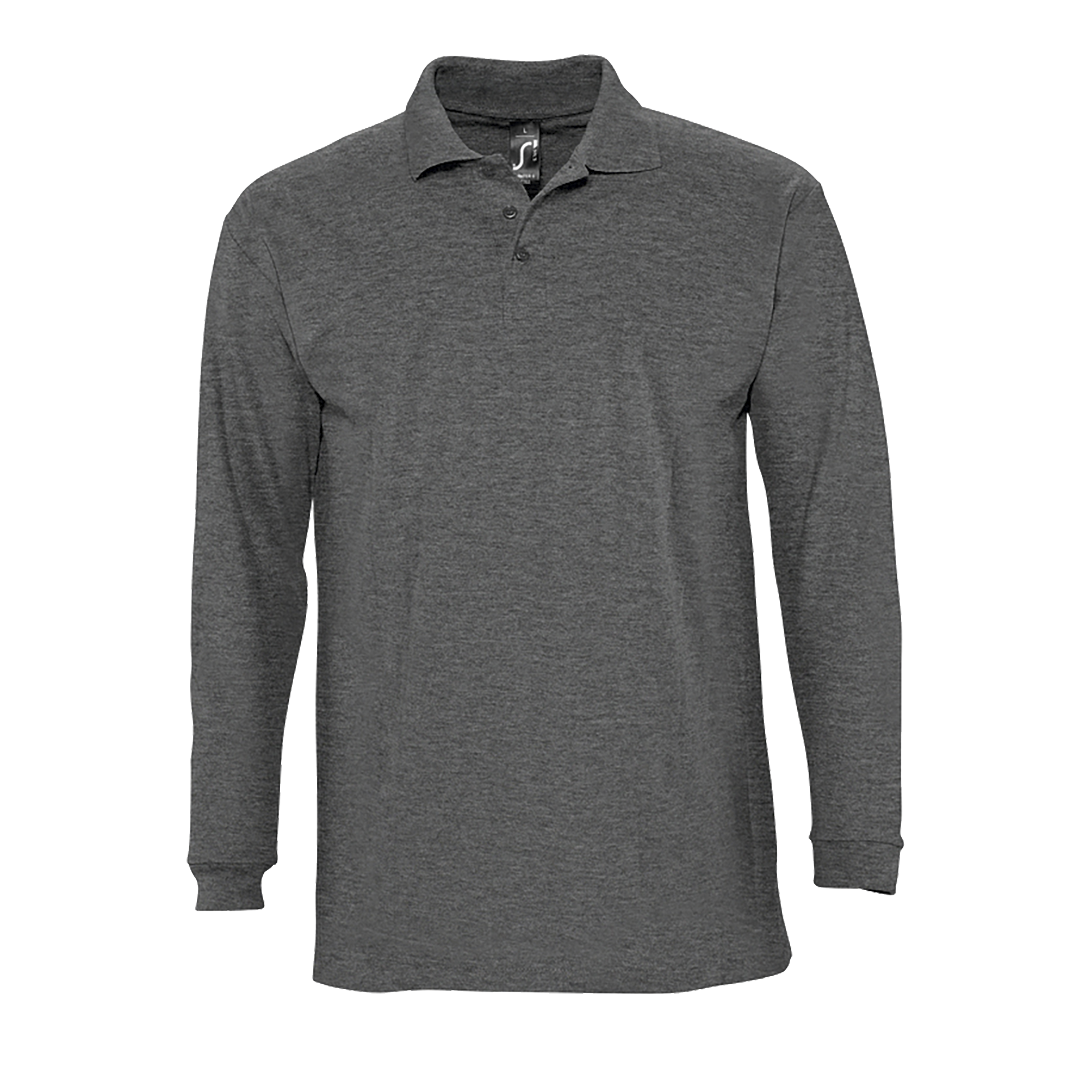 POLO HOMME WINTER II Anthracite chin Gris , à personnaliser avec le logo de votre club. POLO HOMME WINTER II Anthracite chin Gris