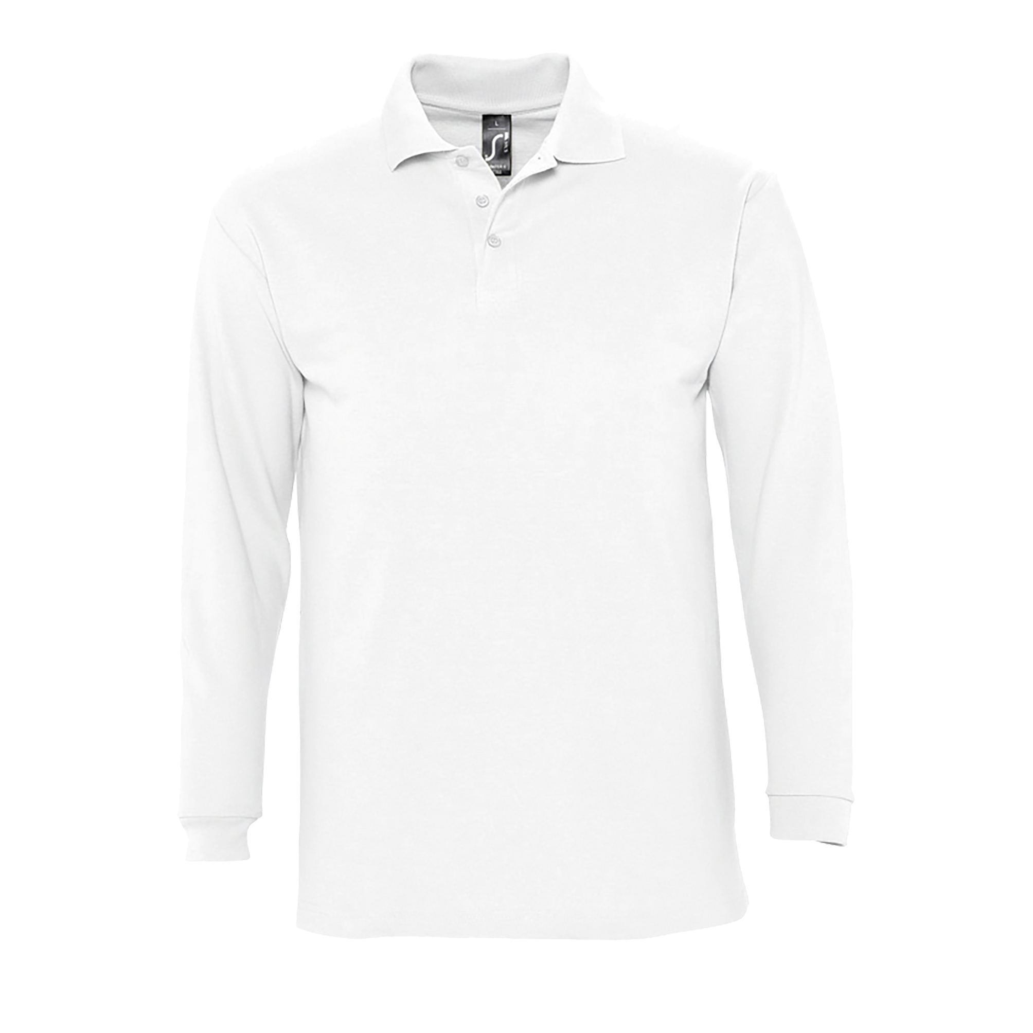 POLO HOMME WINTER II Blanc Blanc, à personnaliser avec le logo de votre club. POLO HOMME WINTER II Blanc Blanc