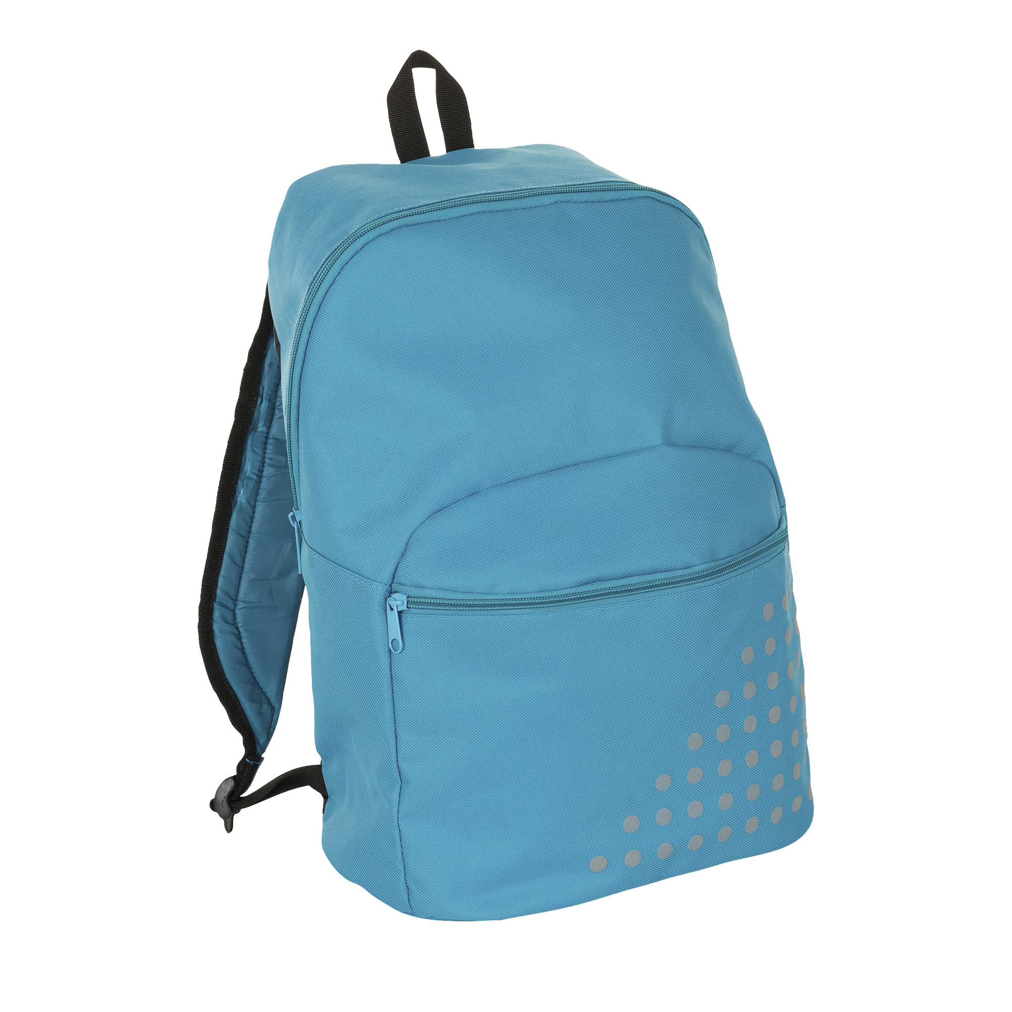 SAC À DOS DETAILS REFLECHISSANTS POLYESTER 600D COSMO Aqua Bleu , à personnaliser avec le logo de votre club. SAC À DOS DETAILS REFLECHISSANTS POLYESTER 600D COSMO Aqua Bleu
