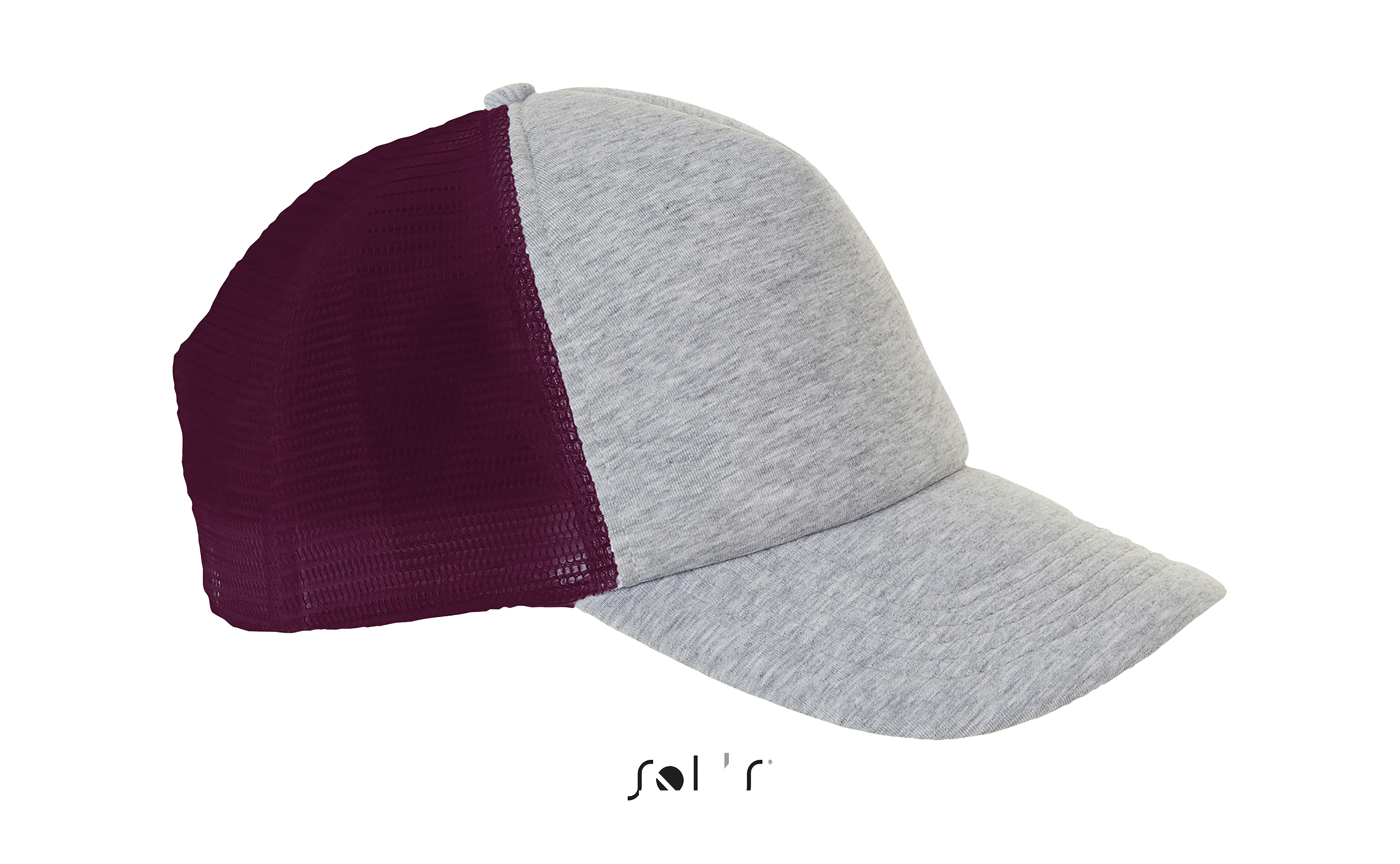 CASQUETTE FILET CHINÉ 5 PANNEAUX DODGE Gris chin Gris , à personnaliser avec le logo de votre club. CASQUETTE FILET CHINÉ 5 PANNEAUX DODGE Gris chin Gris