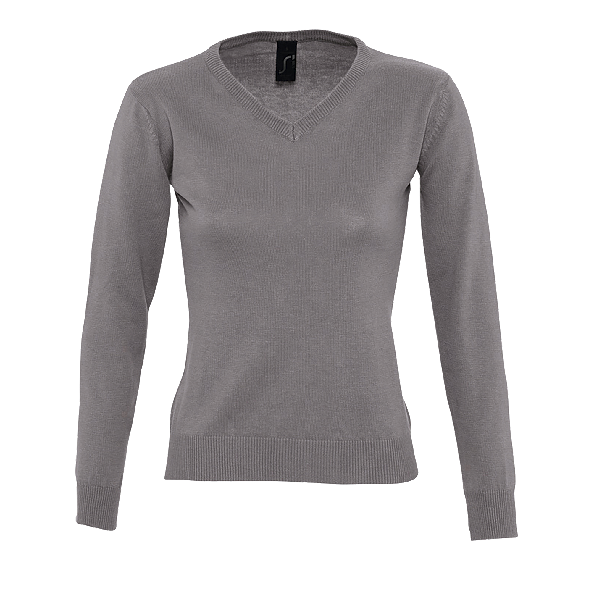 PULL COL V FEMME GALAXY WOMEN Gris moyen Gris , à personnaliser avec le logo de votre club. PULL COL V FEMME GALAXY WOMEN Gris moyen Gris