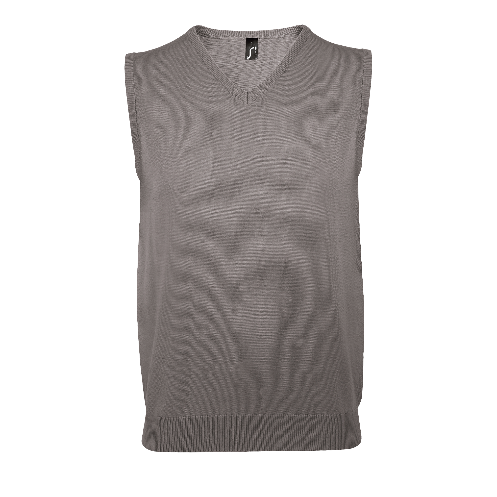 PULL SANS MANCHE COL V UNISEXE GENTLEMEN Gris moyen Gris , à personnaliser avec le logo de votre club. PULL SANS MANCHE COL V UNISEXE GENTLEMEN Gris moyen Gris