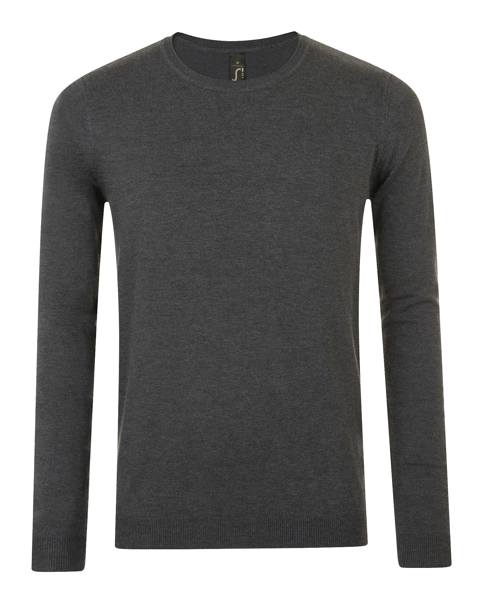 PULL COL ROND HOMME GINGER MEN Anthracite chin Gris , à personnaliser avec le logo de votre club. PULL COL ROND HOMME GINGER MEN Anthracite chin Gris
