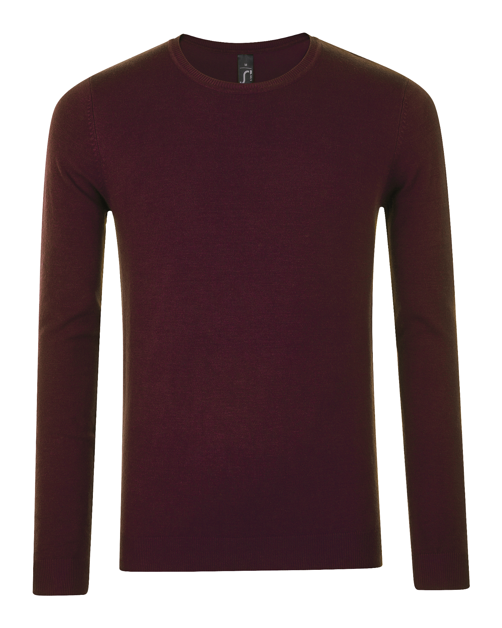 PULL COL ROND HOMME GINGER MEN Oxblood Rouge, à personnaliser avec le logo de votre club. PULL COL ROND HOMME GINGER MEN Oxblood Rouge