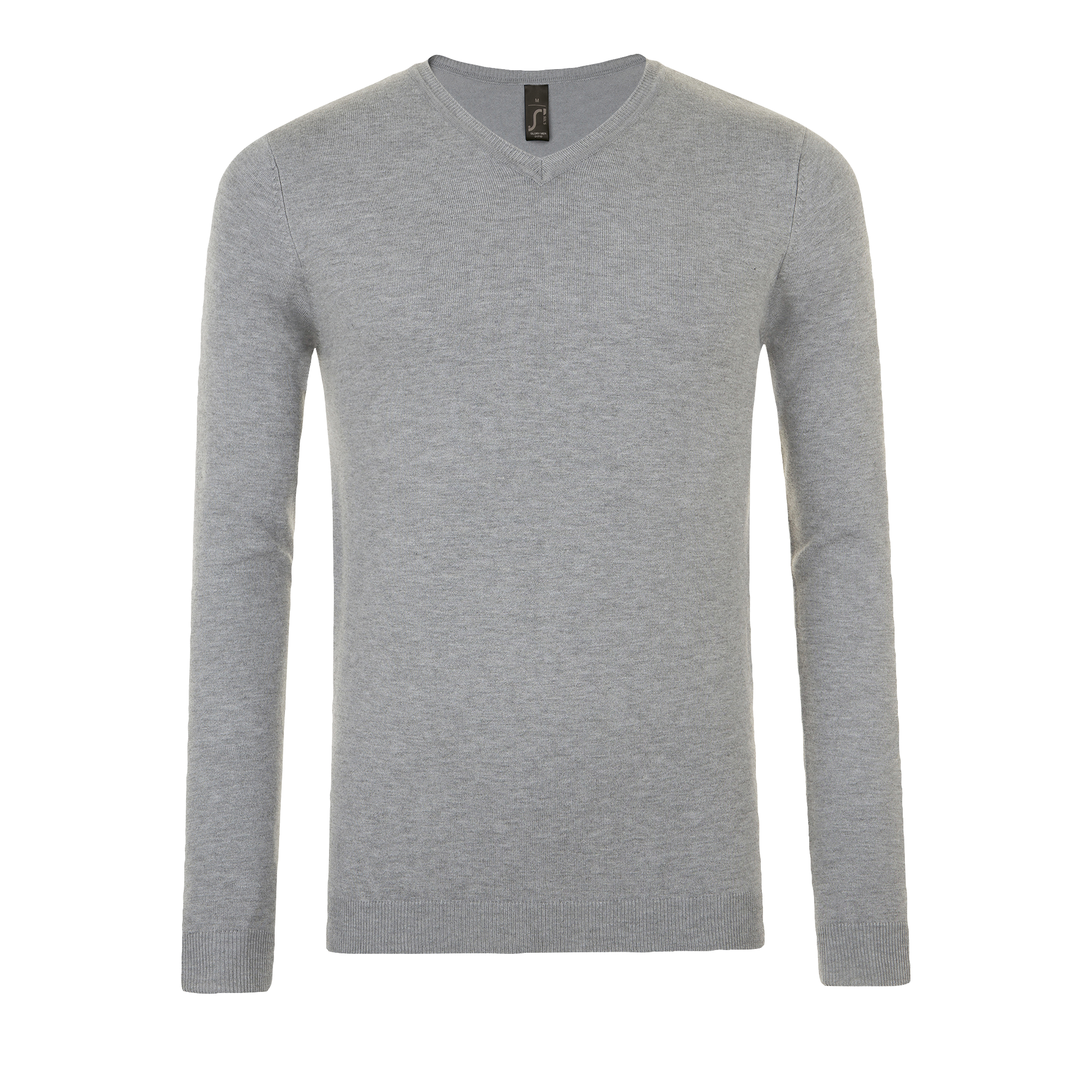 PULL COL V HOMME GLORY MEN Gris chin Gris , à personnaliser avec le logo de votre club. PULL COL V HOMME GLORY MEN Gris chin Gris