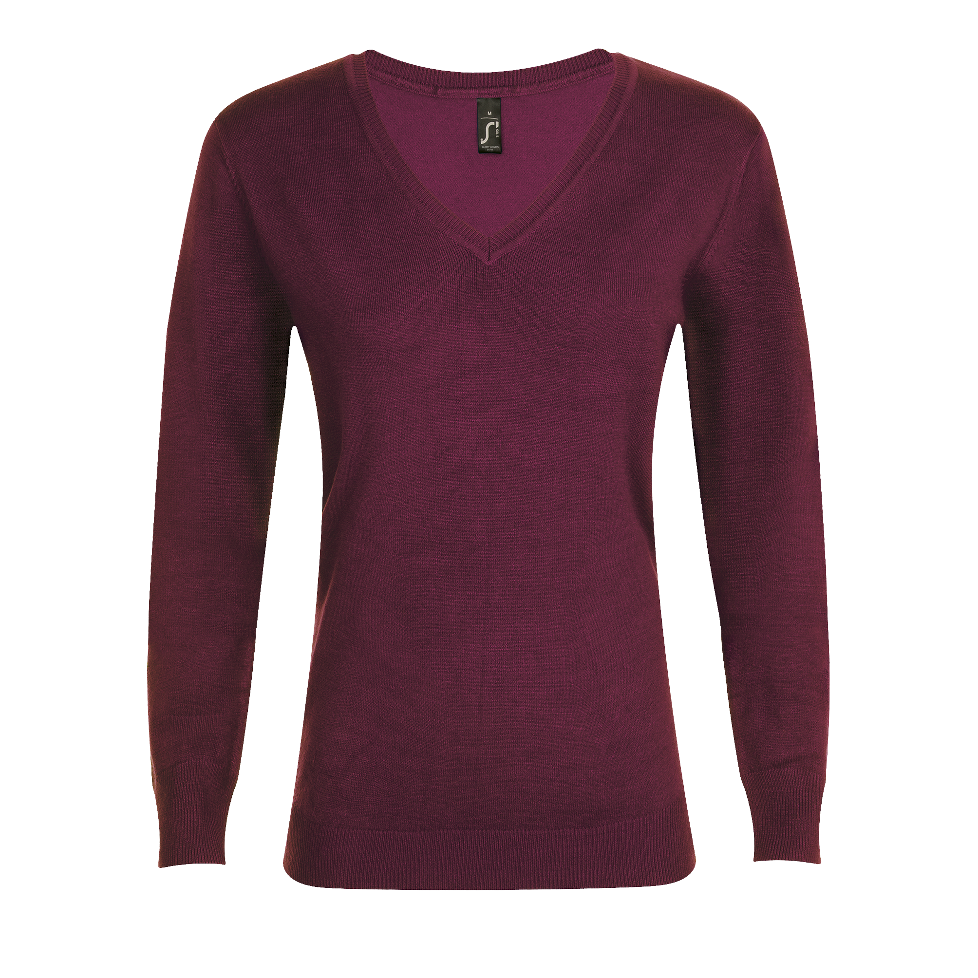 PULL COL V FEMME GLORY WOMEN Oxblood Rouge, à personnaliser avec le logo de votre club. PULL COL V FEMME GLORY WOMEN Oxblood Rouge