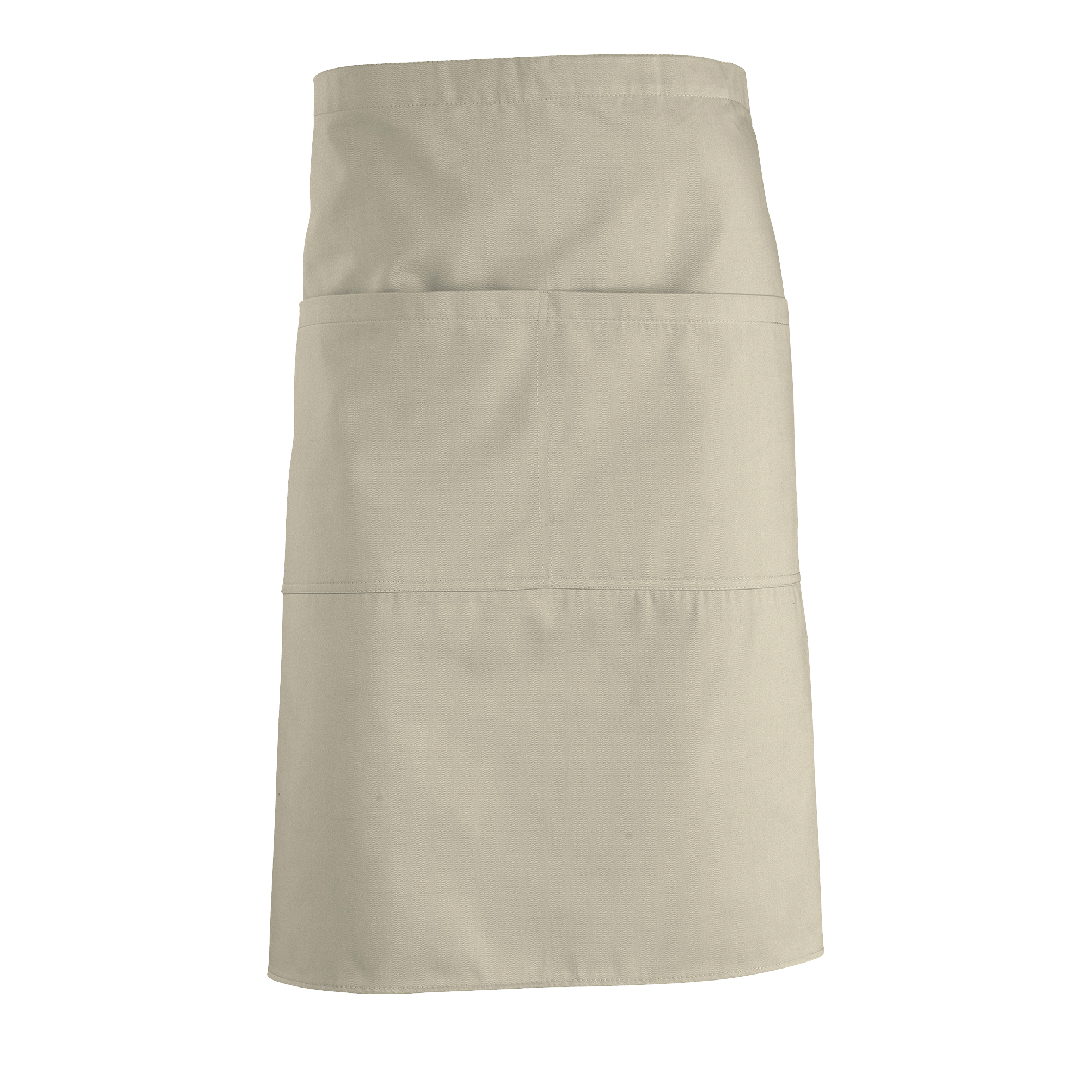 TABLIER MI-LONG AVEC POCHES GREENWICH Corde Beige , à personnaliser avec le logo de votre club. TABLIER MI-LONG AVEC POCHES GREENWICH Corde Beige