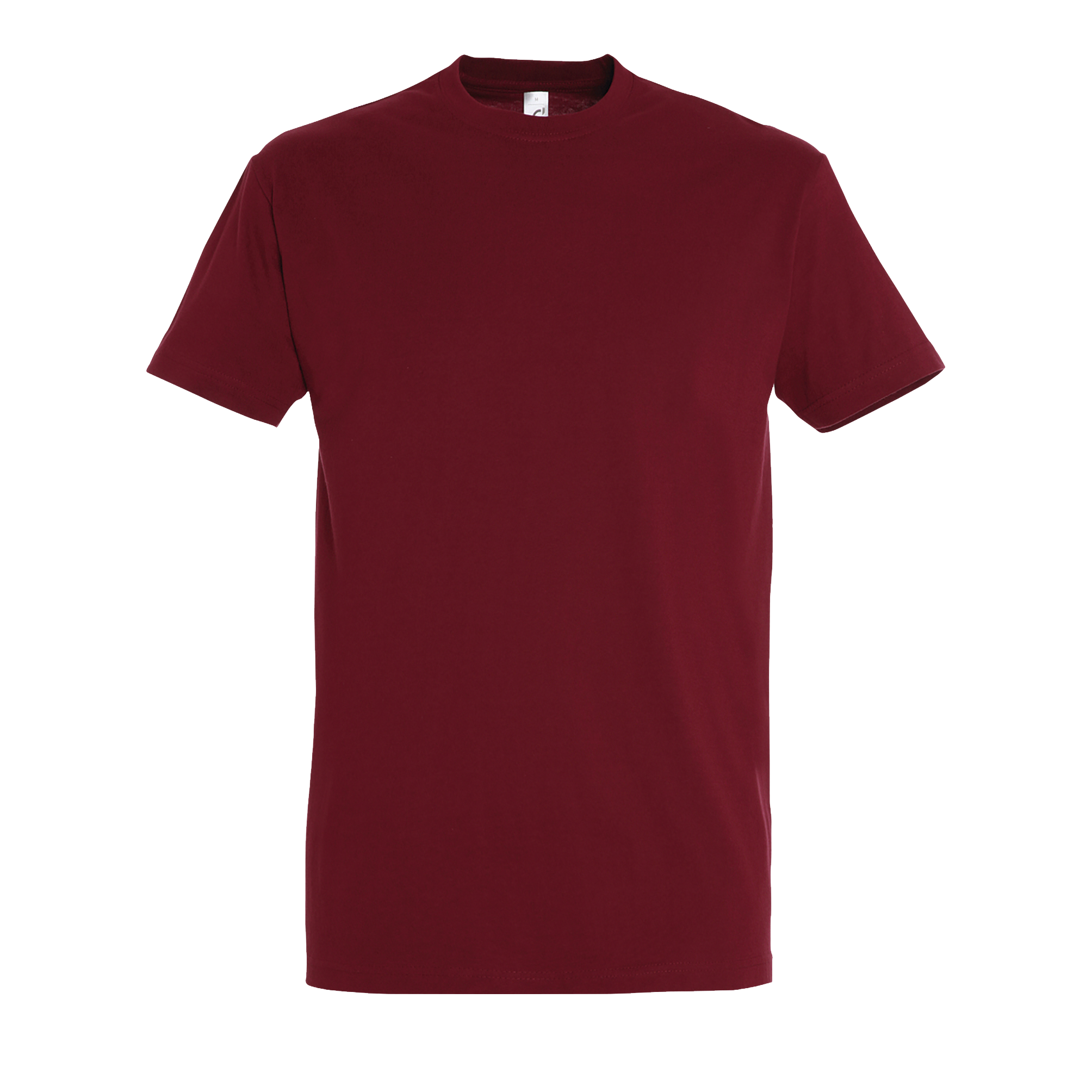 TEE-SHIRT HOMME COL ROND IMPERIAL Chili Rouge, à personnaliser avec le logo de votre club. TEE-SHIRT HOMME COL ROND IMPERIAL Chili Rouge