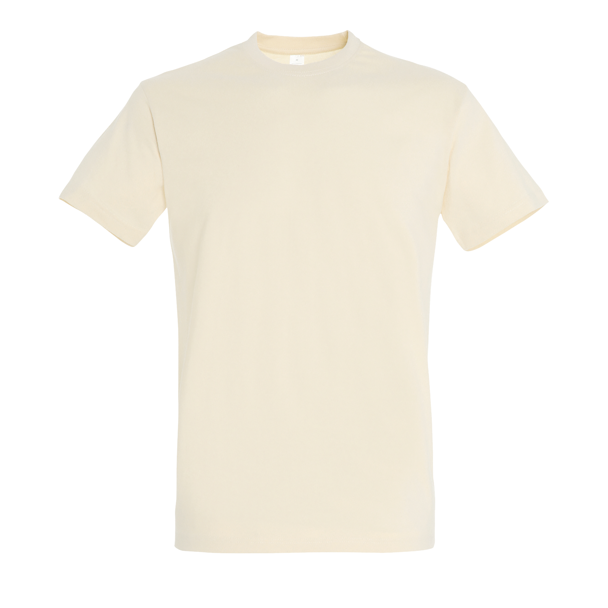 TEE-SHIRT HOMME COL ROND IMPERIAL Cr Beige , à personnaliser avec le logo de votre club. TEE-SHIRT HOMME COL ROND IMPERIAL Cr Beige