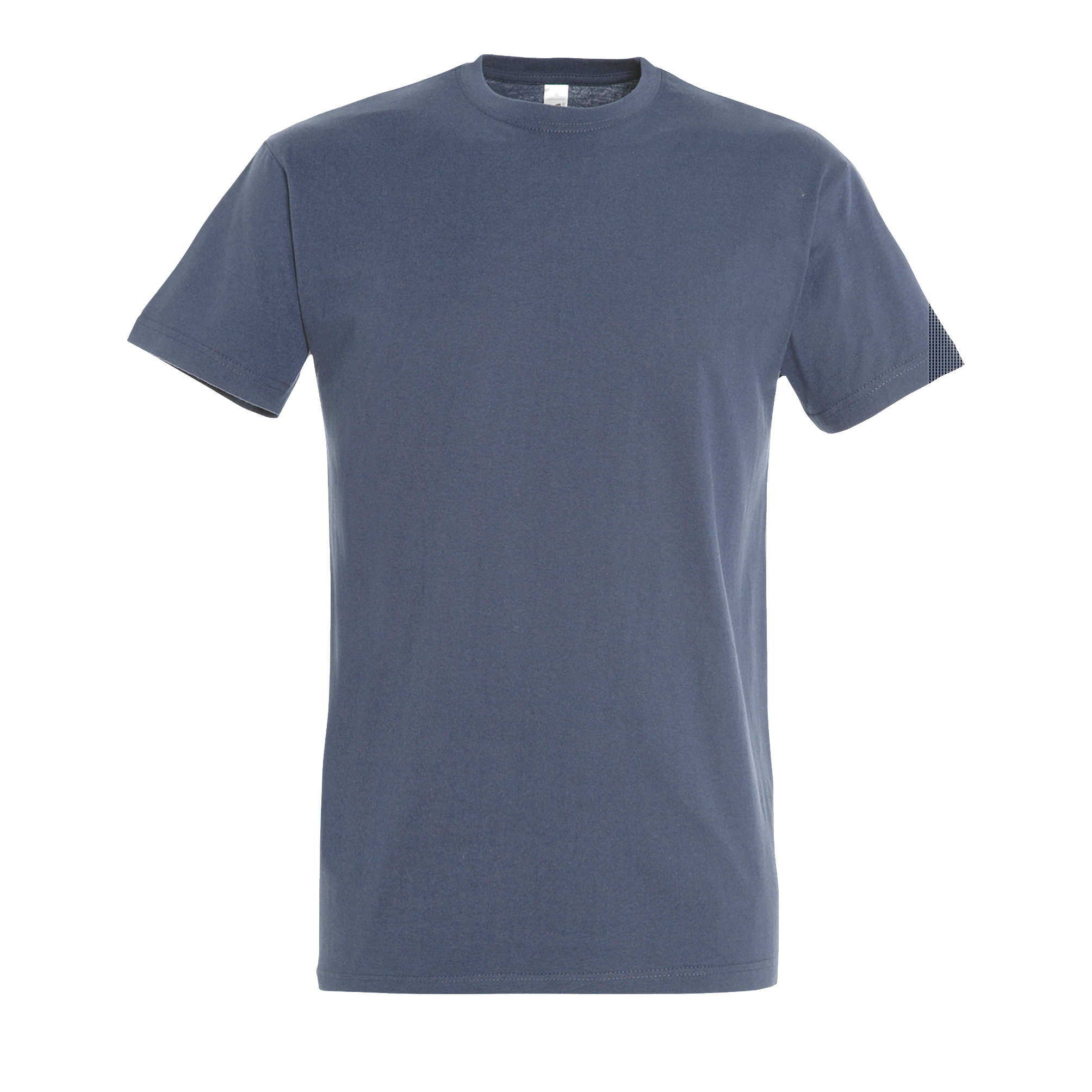 TEE-SHIRT HOMME COL ROND IMPERIAL Denim Bleu , à personnaliser avec le logo de votre club. TEE-SHIRT HOMME COL ROND IMPERIAL Denim Bleu
