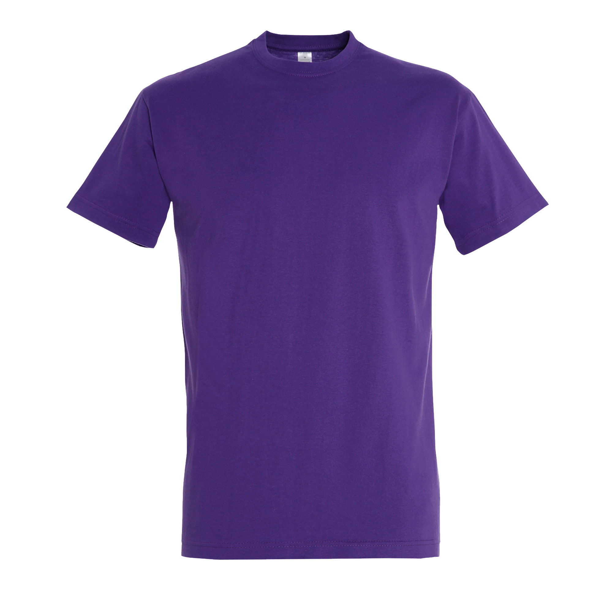 TEE-SHIRT HOMME COL ROND IMPERIAL Violet fonc Violet , à personnaliser avec le logo de votre club. TEE-SHIRT HOMME COL ROND IMPERIAL Violet fonc Violet