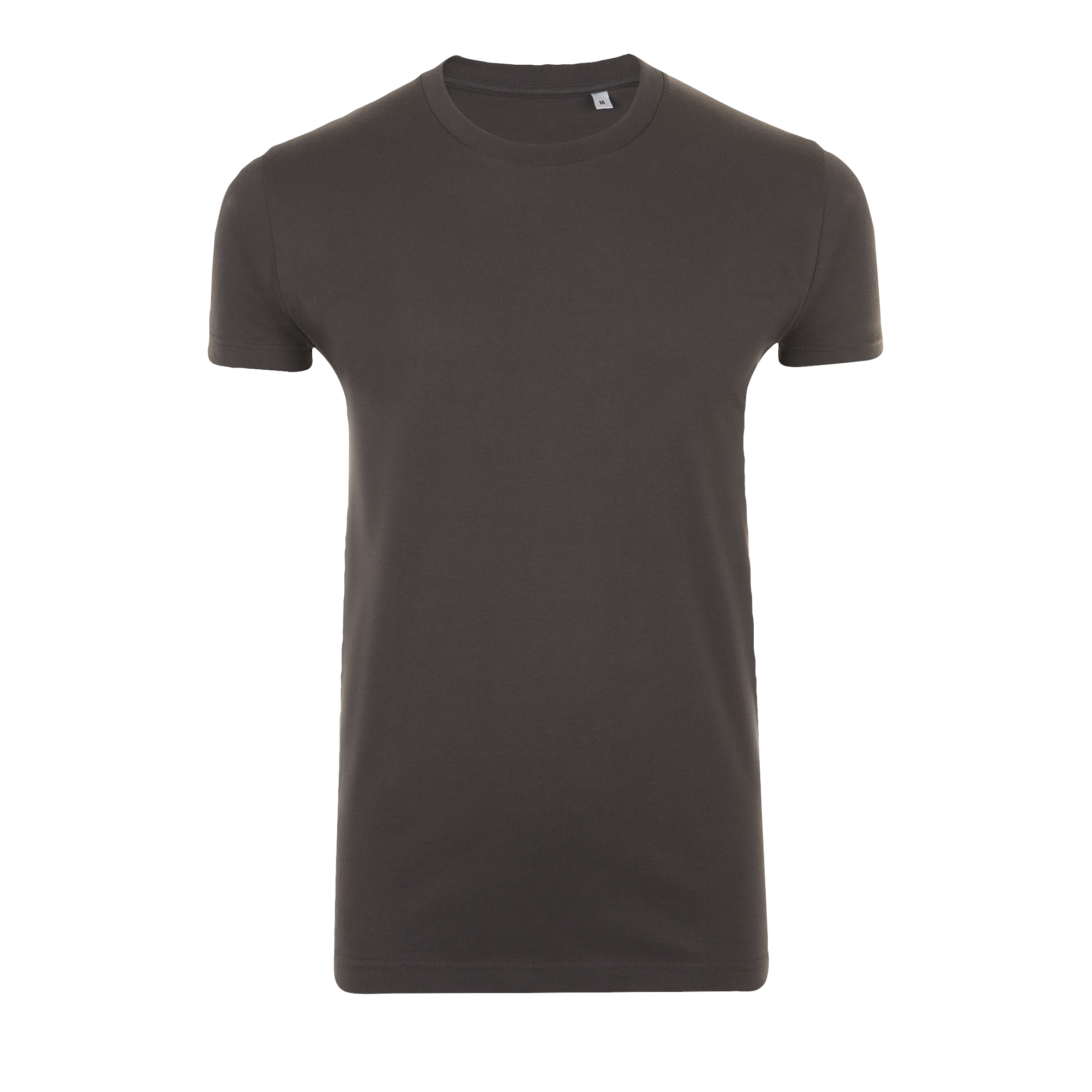 TEE-SHIRT HOMME COL ROND AJUSTÉ IMPERIAL FIT Gris fonc Gris           