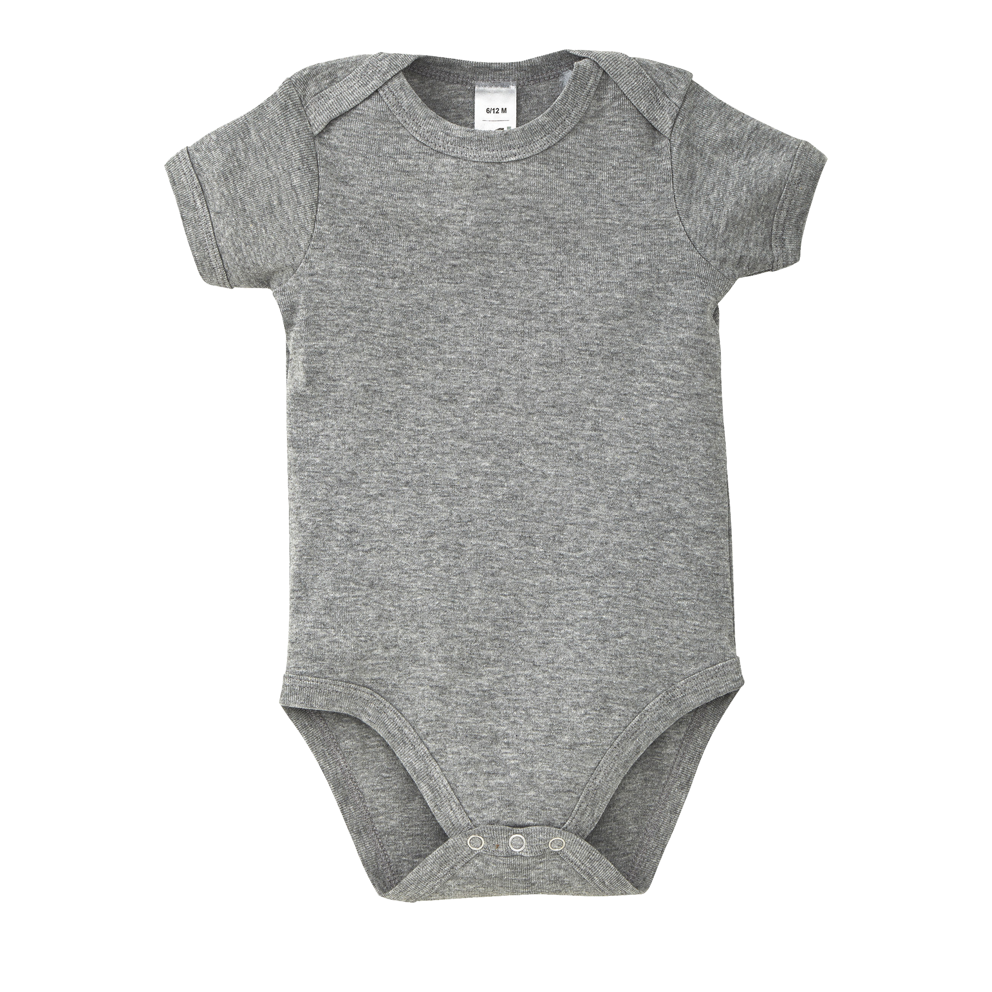 BODY BÉBÉ BAMBINO GRIS CHINE, à personnaliser avec le logo de votre club. BODY BÉBÉ BAMBINO GRIS CHINE