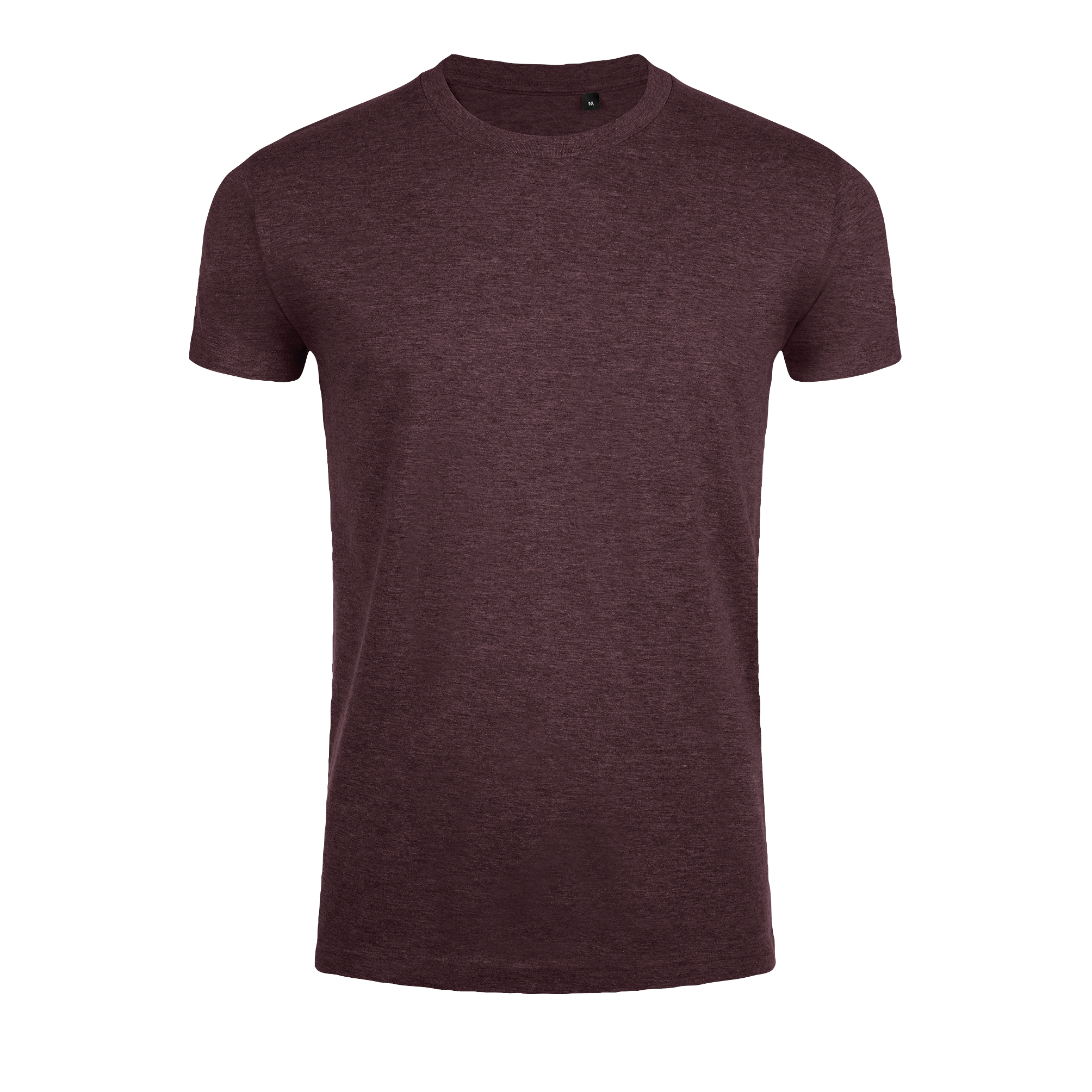 TEESHIRT IMPERIAL FIT HOMME OXBLOOD CHINE, à personnaliser avec le logo de votre club. TEESHIRT IMPERIAL FIT HOMME OXBLOOD CHINE