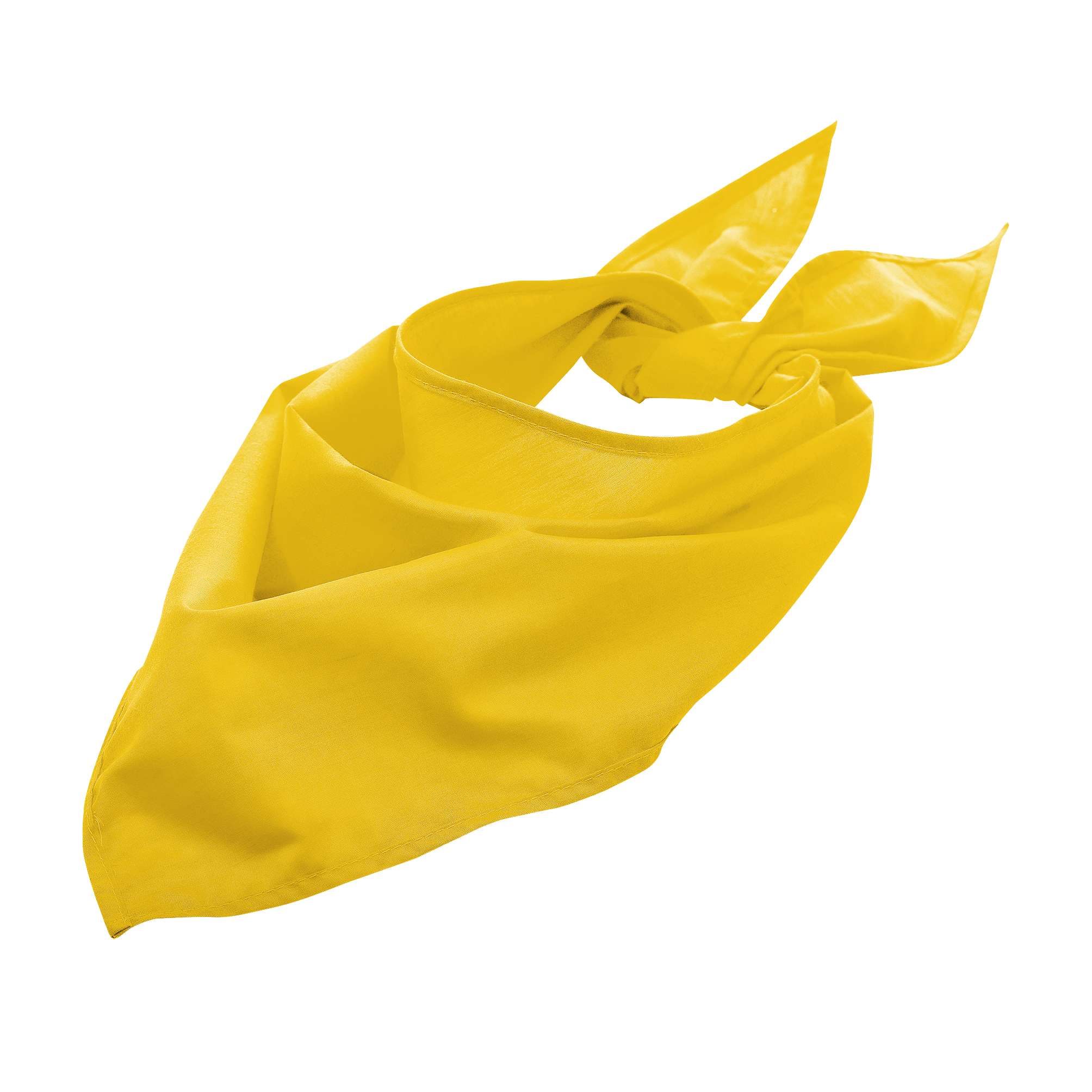 BANDANA GOLD Jaune, à personnaliser avec le logo de votre club. BANDANA GOLD Jaune
