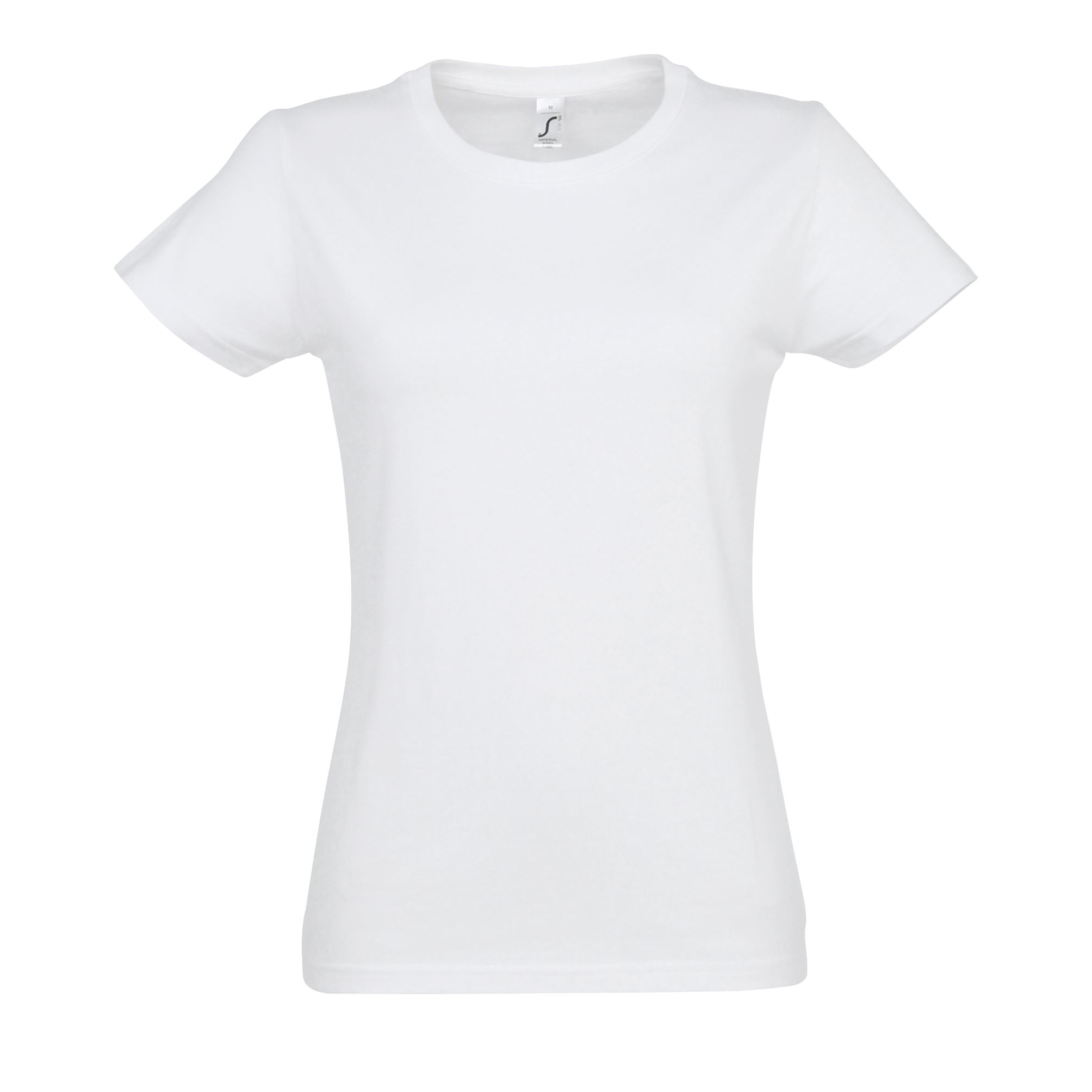 TEE-SHIRT FEMME COL ROND IMPERIAL WOMEN Blanc Blanc