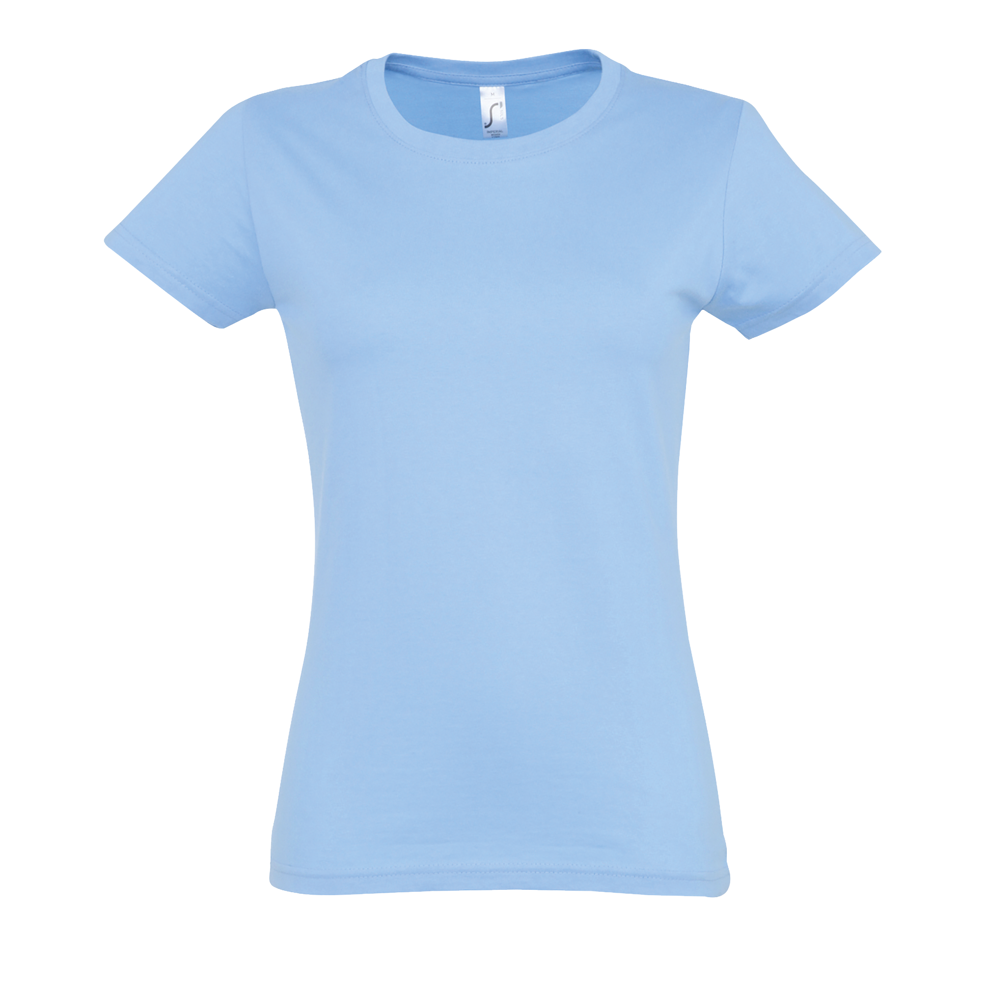 TEE-SHIRT FEMME COL ROND IMPERIAL WOMEN Ciel Bleu           