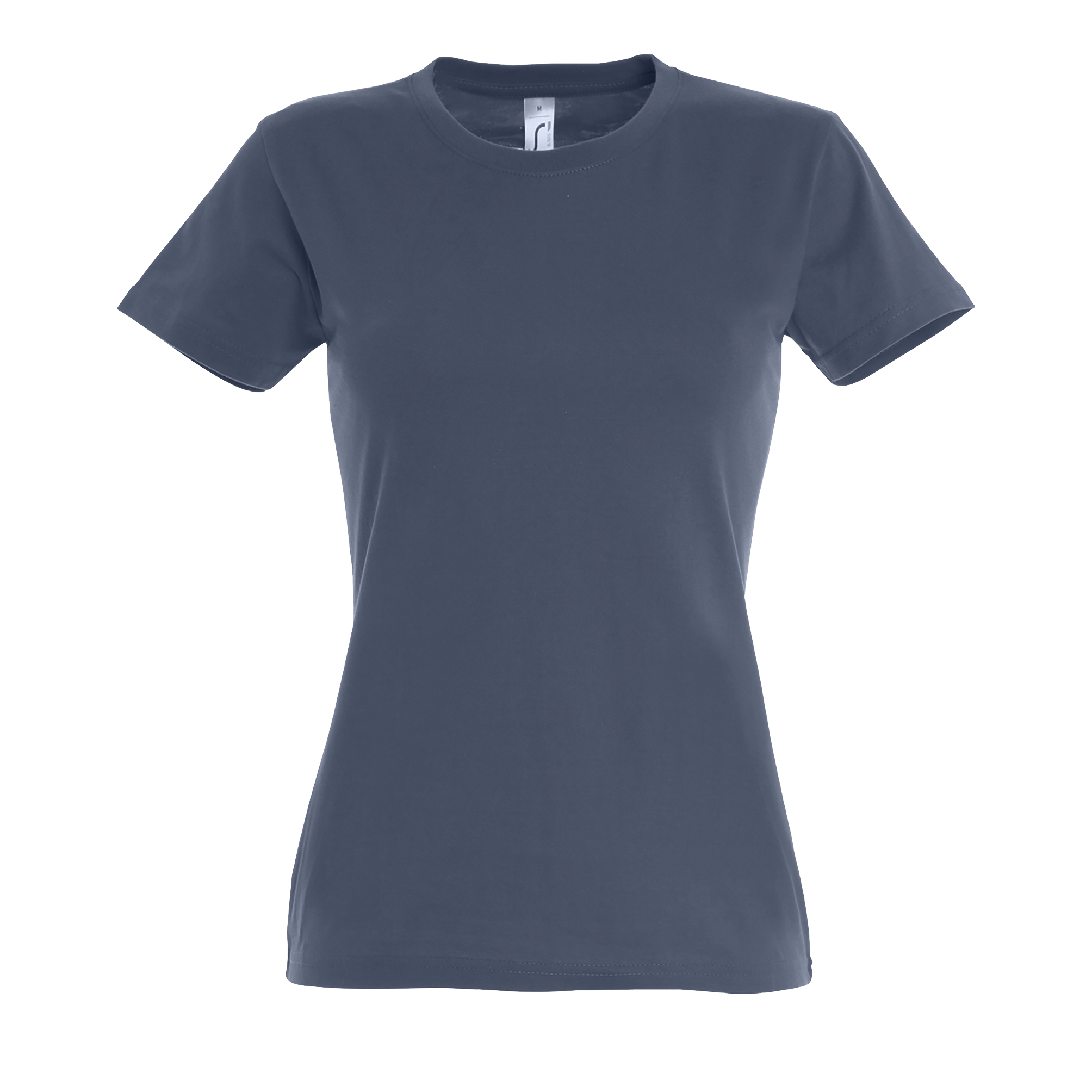 TEE-SHIRT FEMME COL ROND IMPERIAL WOMEN Denim Bleu           