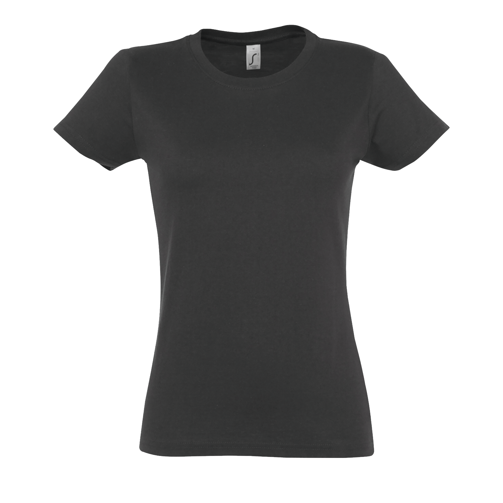 TEE-SHIRT FEMME COL ROND IMPERIAL WOMEN Gris fonc Gris , à personnaliser avec le logo de votre club. TEE-SHIRT FEMME COL ROND IMPERIAL WOMEN Gris fonc Gris