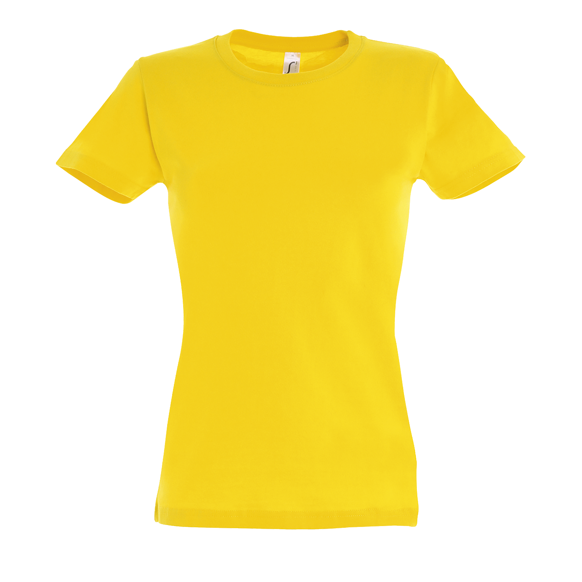 TEE-SHIRT FEMME COL ROND IMPERIAL WOMEN Jaune Jaune , à personnaliser avec le logo de votre club. TEE-SHIRT FEMME COL ROND IMPERIAL WOMEN Jaune Jaune