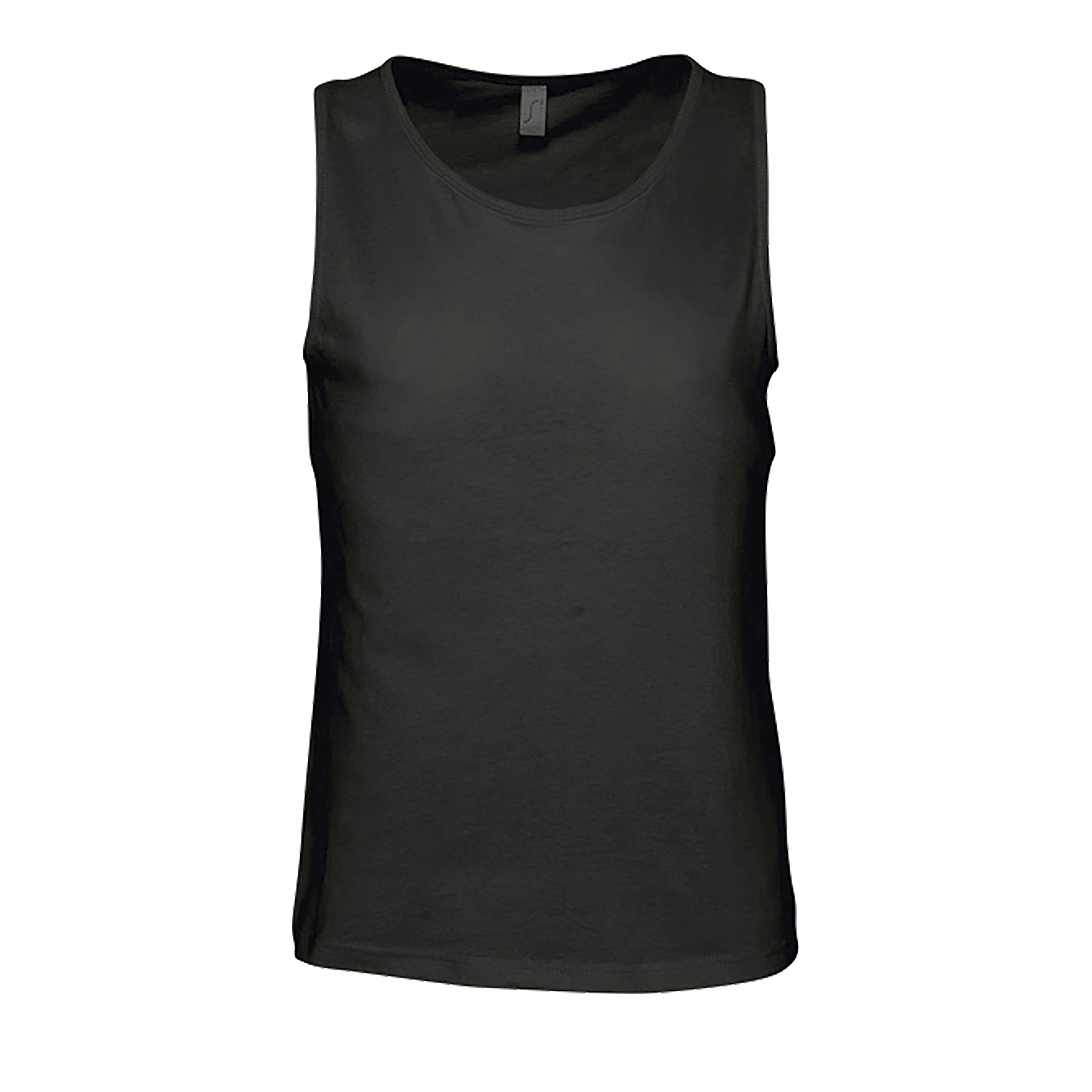 DÉBARDEUR HOMME JUSTIN Noir profond Noir , à personnaliser avec le logo de votre club. DÉBARDEUR HOMME JUSTIN Noir profond Noir