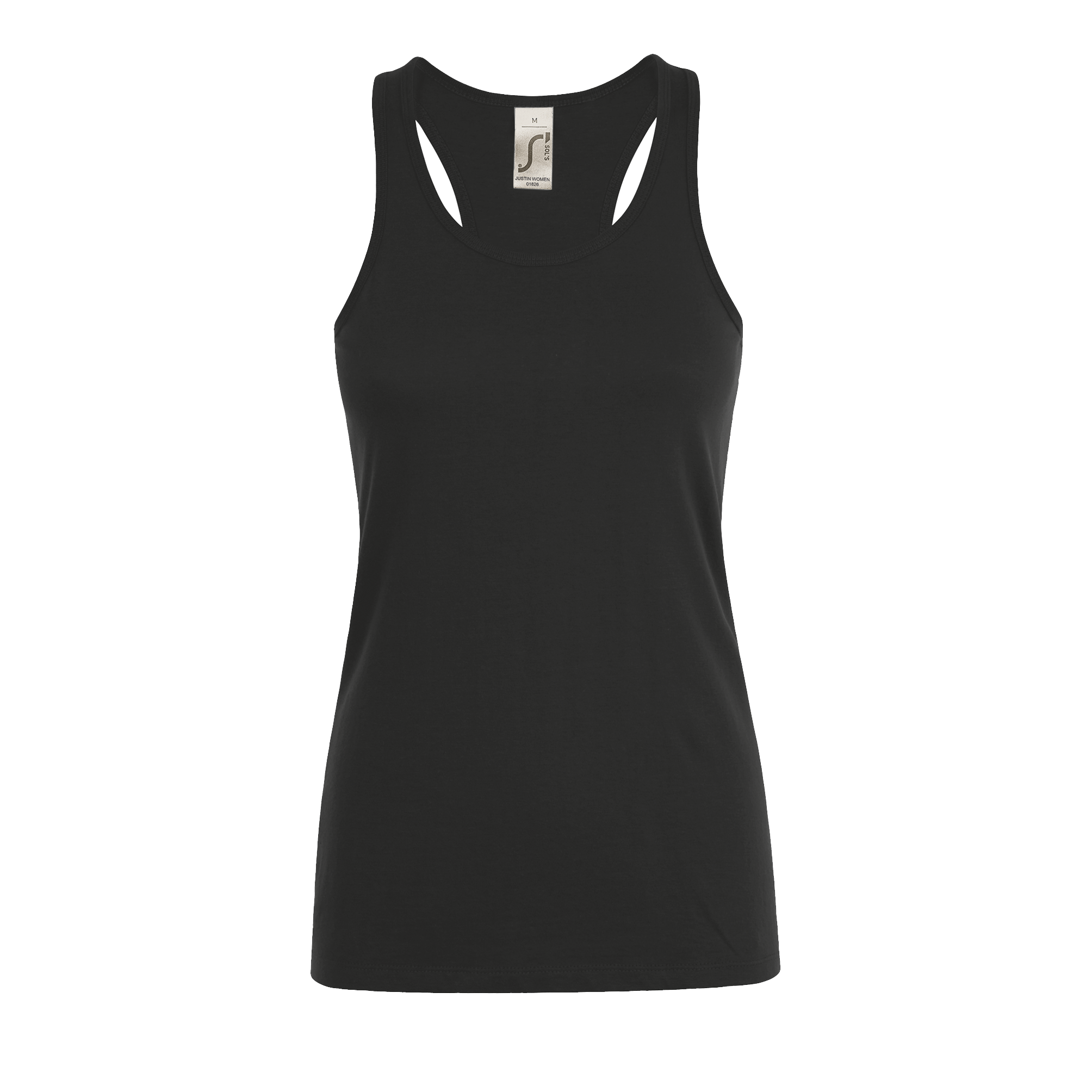 DÉBARDEUR FEMME DOS NAGEUR JUSTIN WOMEN Noir profond Noir , à personnaliser avec le logo de votre club. DÉBARDEUR FEMME DOS NAGEUR JUSTIN WOMEN Noir profond Noir