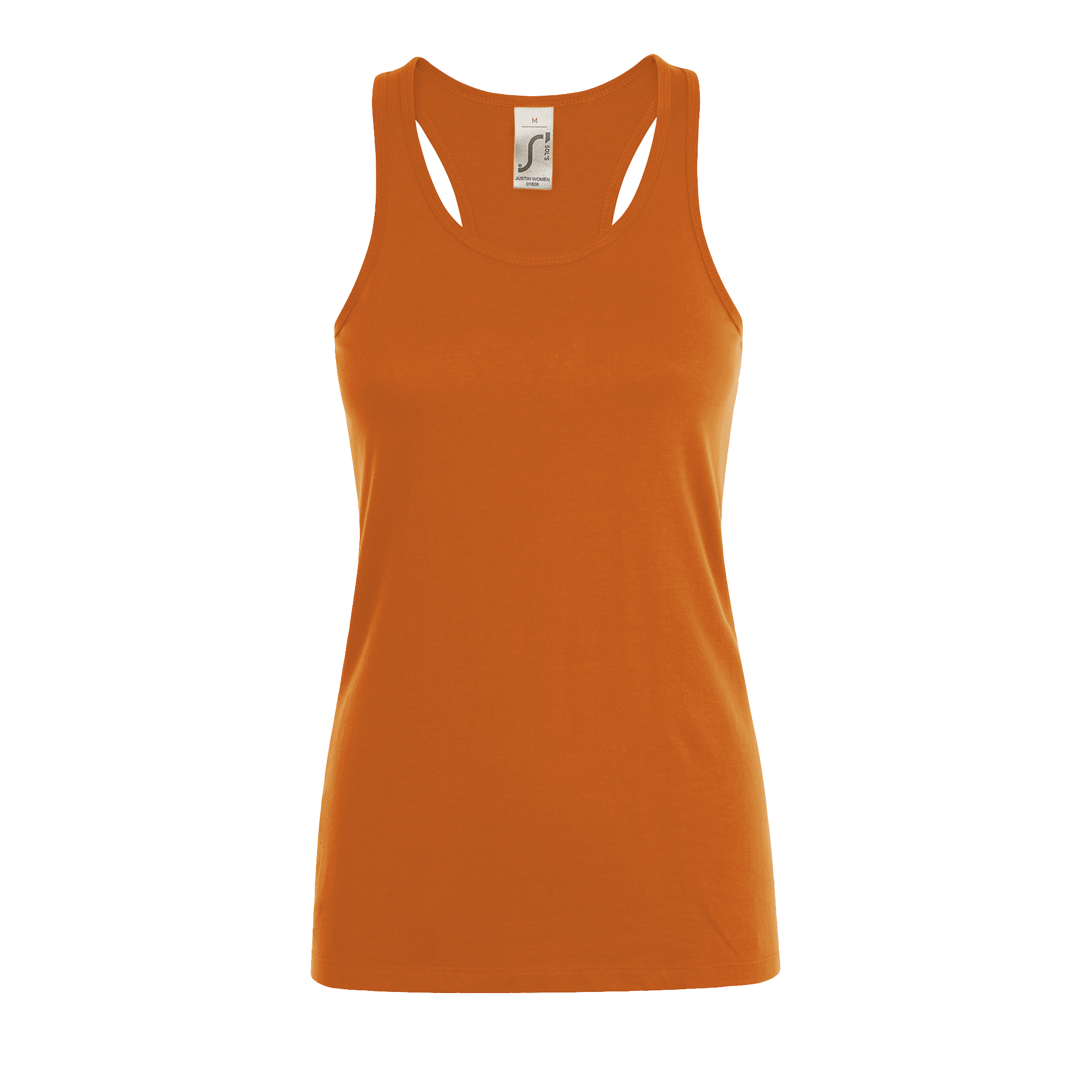 DÉBARDEUR FEMME DOS NAGEUR JUSTIN WOMEN Orange Orange , à personnaliser avec le logo de votre club. DÉBARDEUR FEMME DOS NAGEUR JUSTIN WOMEN Orange Orange