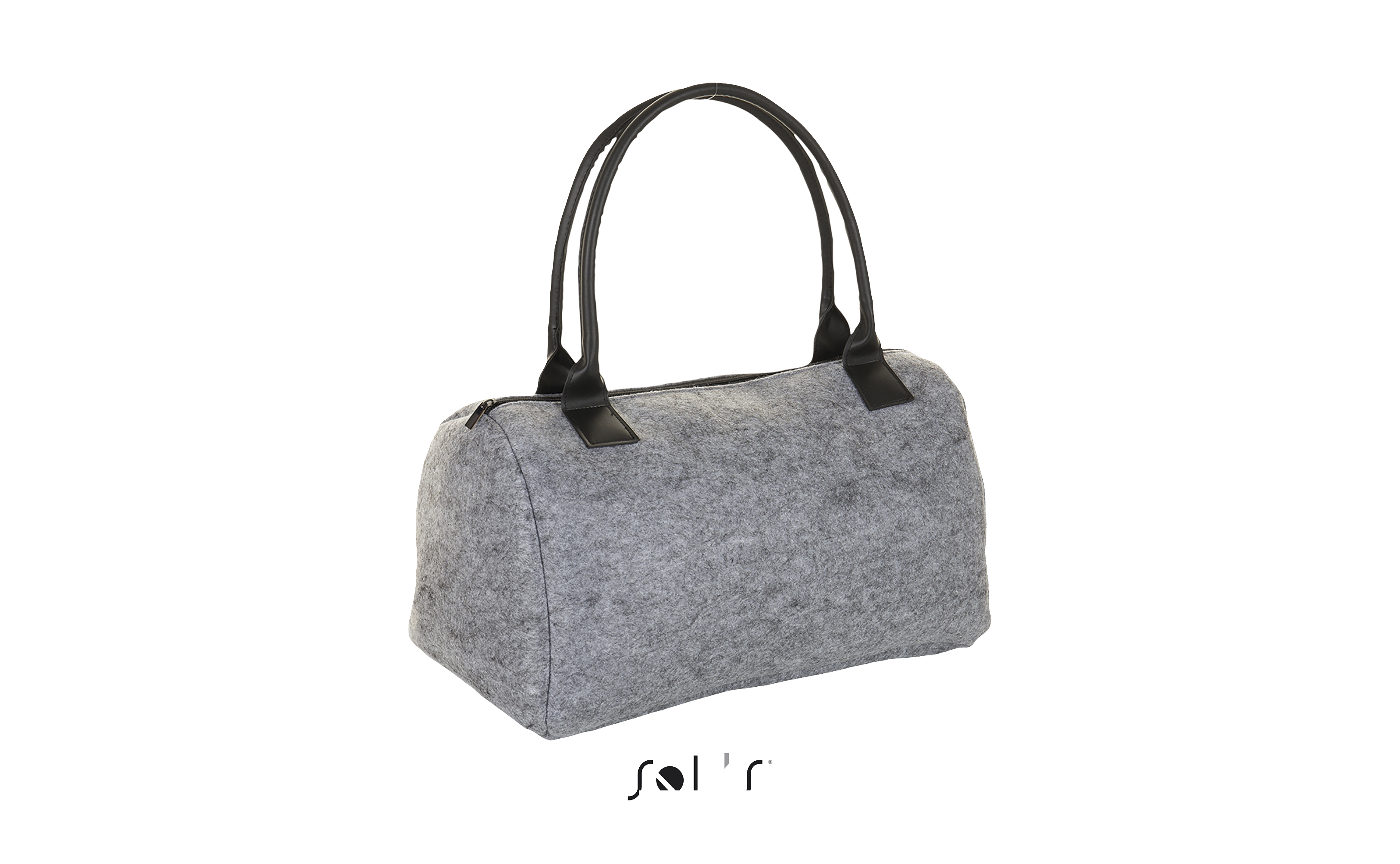 SAC WEEK-END FEUTRINE KENSINGTON Gris chin Gris , à personnaliser avec le logo de votre club. SAC WEEK-END FEUTRINE KENSINGTON Gris chin Gris