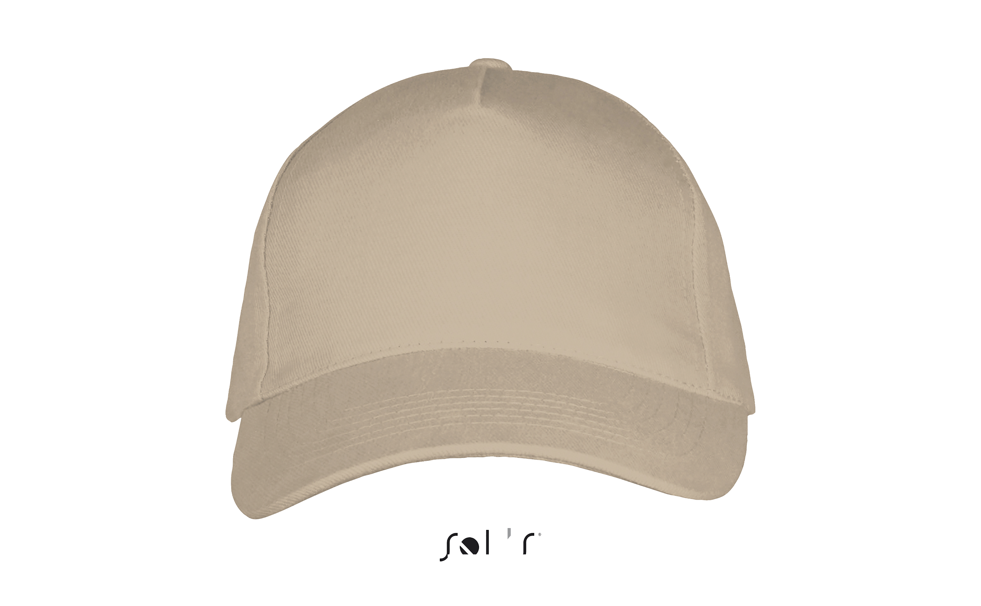 CASQUETTE 5 PANNEAUX LONG BEACH Beige Beige , à personnaliser avec le logo de votre club. CASQUETTE 5 PANNEAUX LONG BEACH Beige Beige