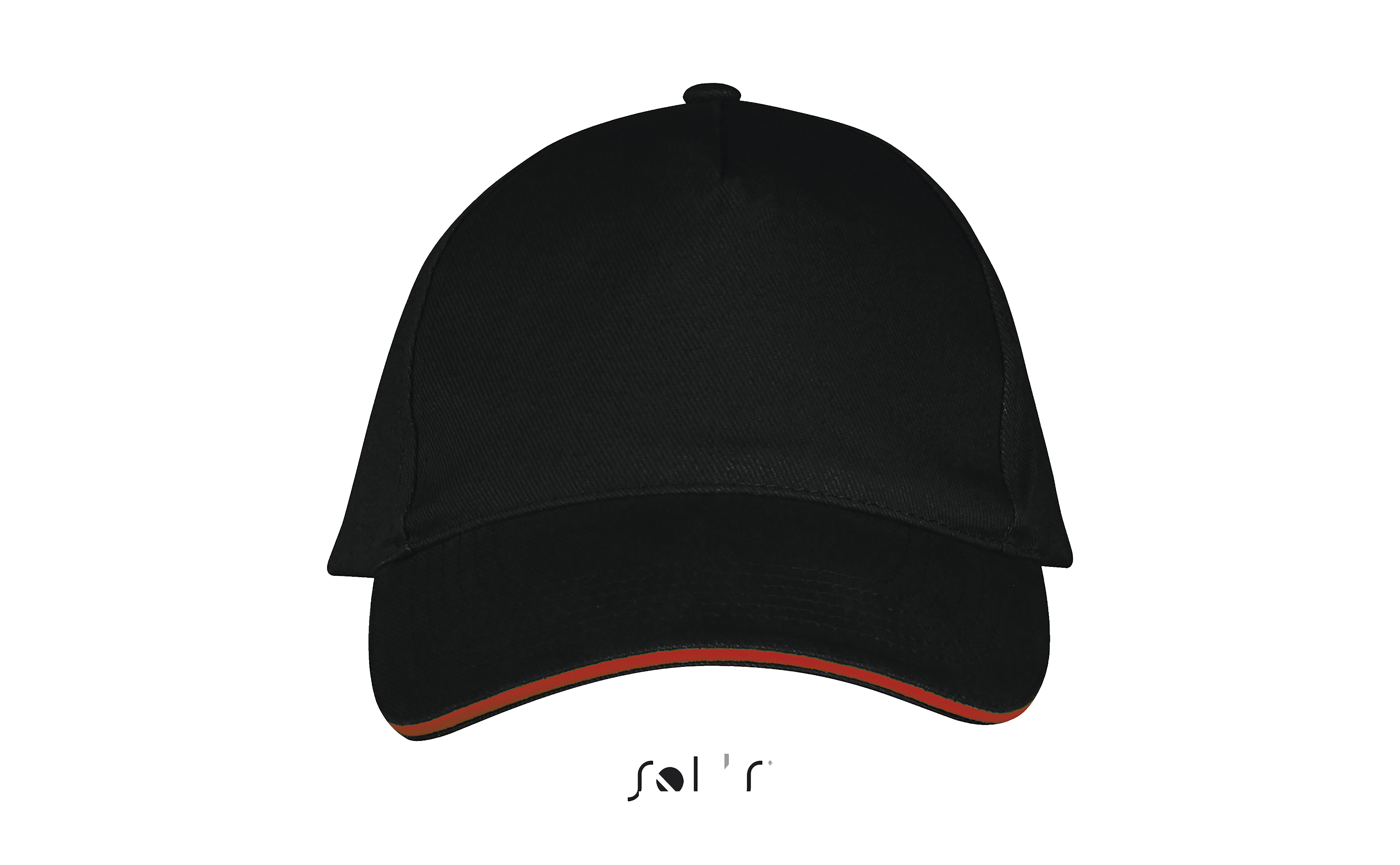 CASQUETTE 5 PANNEAUX LONG BEACH Noir / Rouge Noir , à personnaliser avec le logo de votre club. CASQUETTE 5 PANNEAUX LONG BEACH Noir / Rouge Noir