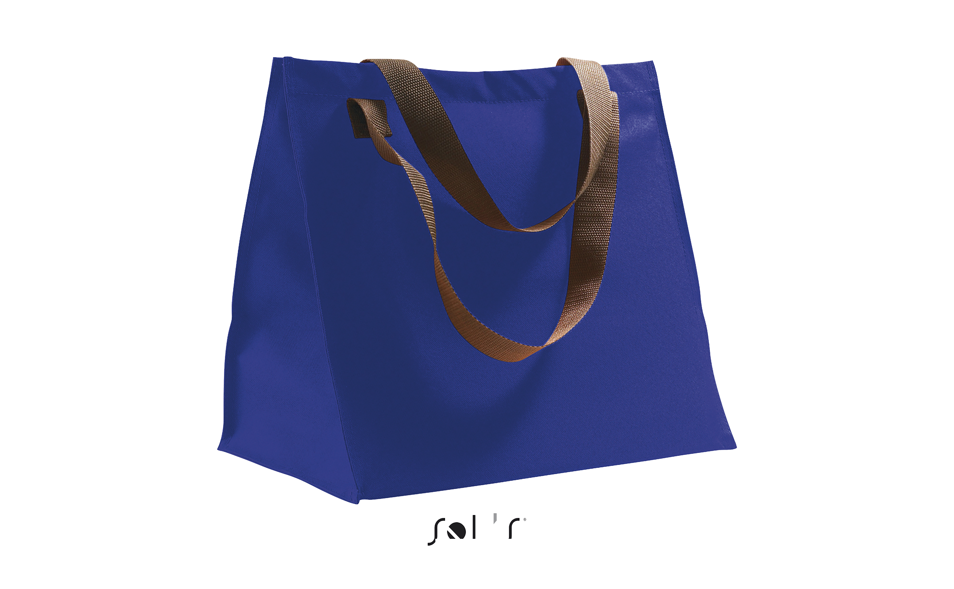 SAC SHOPPING EN POLYESTER 600D MARBELLA Outremer Bleu , à personnaliser avec le logo de votre club. SAC SHOPPING EN POLYESTER 600D MARBELLA Outremer Bleu