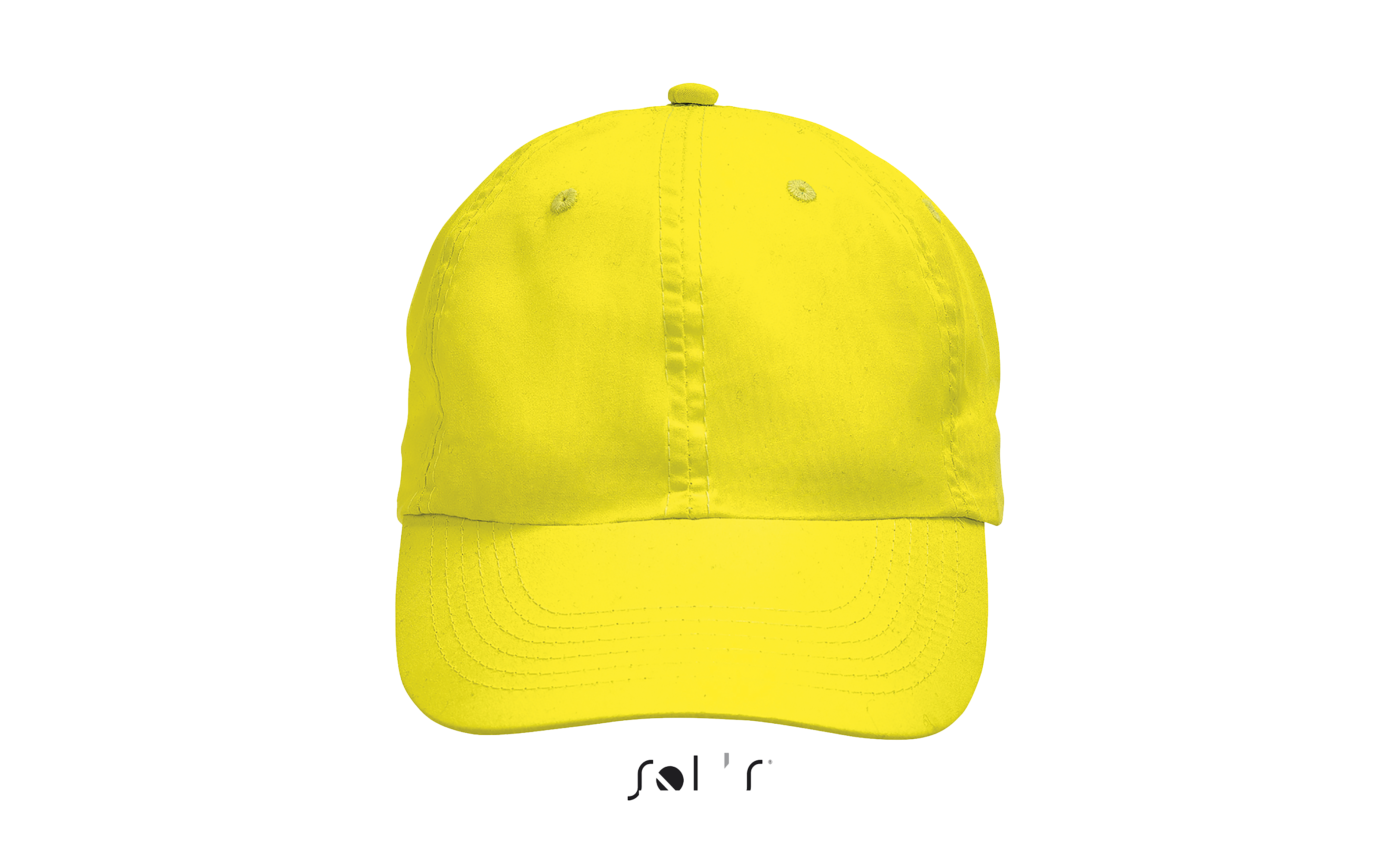 CASQUETTE 6 PANNEAUX METEOR Jaune fluo Jaune , à personnaliser avec le logo de votre club. CASQUETTE 6 PANNEAUX METEOR Jaune fluo Jaune