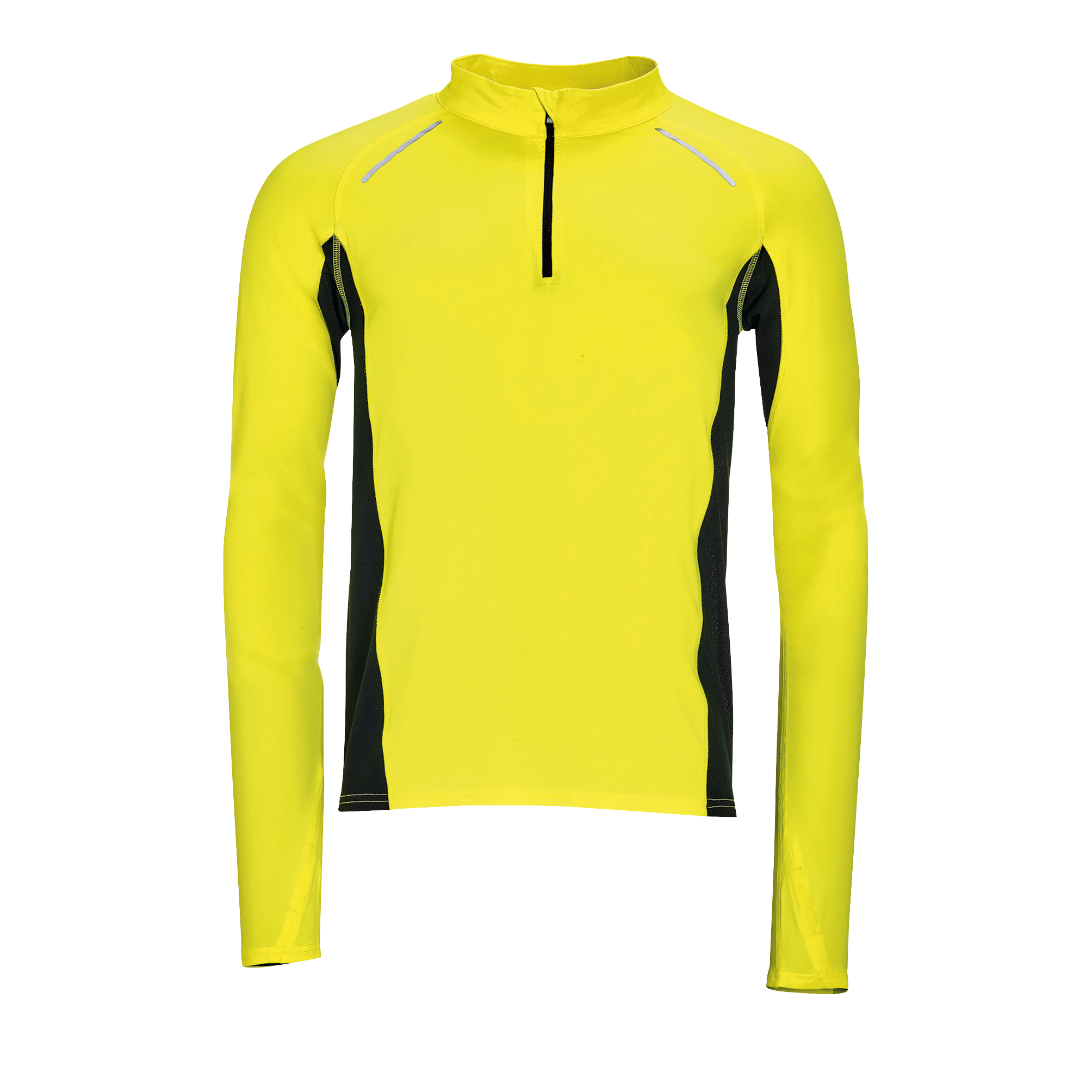 Tee shirt jaune manche longue homme online