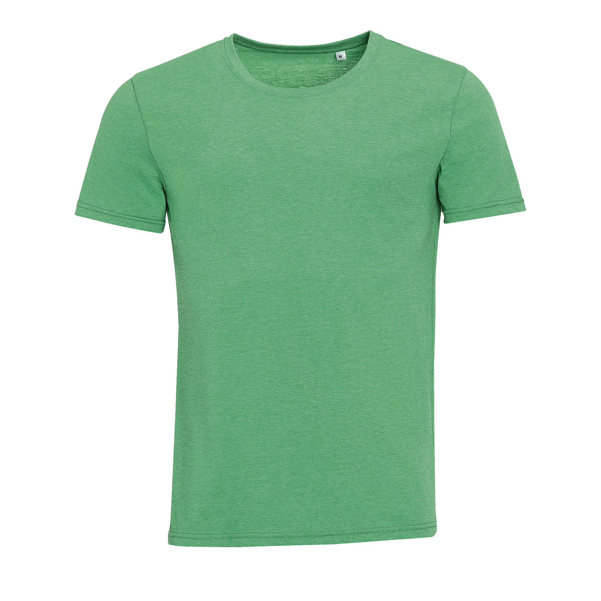 TEE-SHIRT HOMME COL ROND MIXED MEN Vert chin Vert           