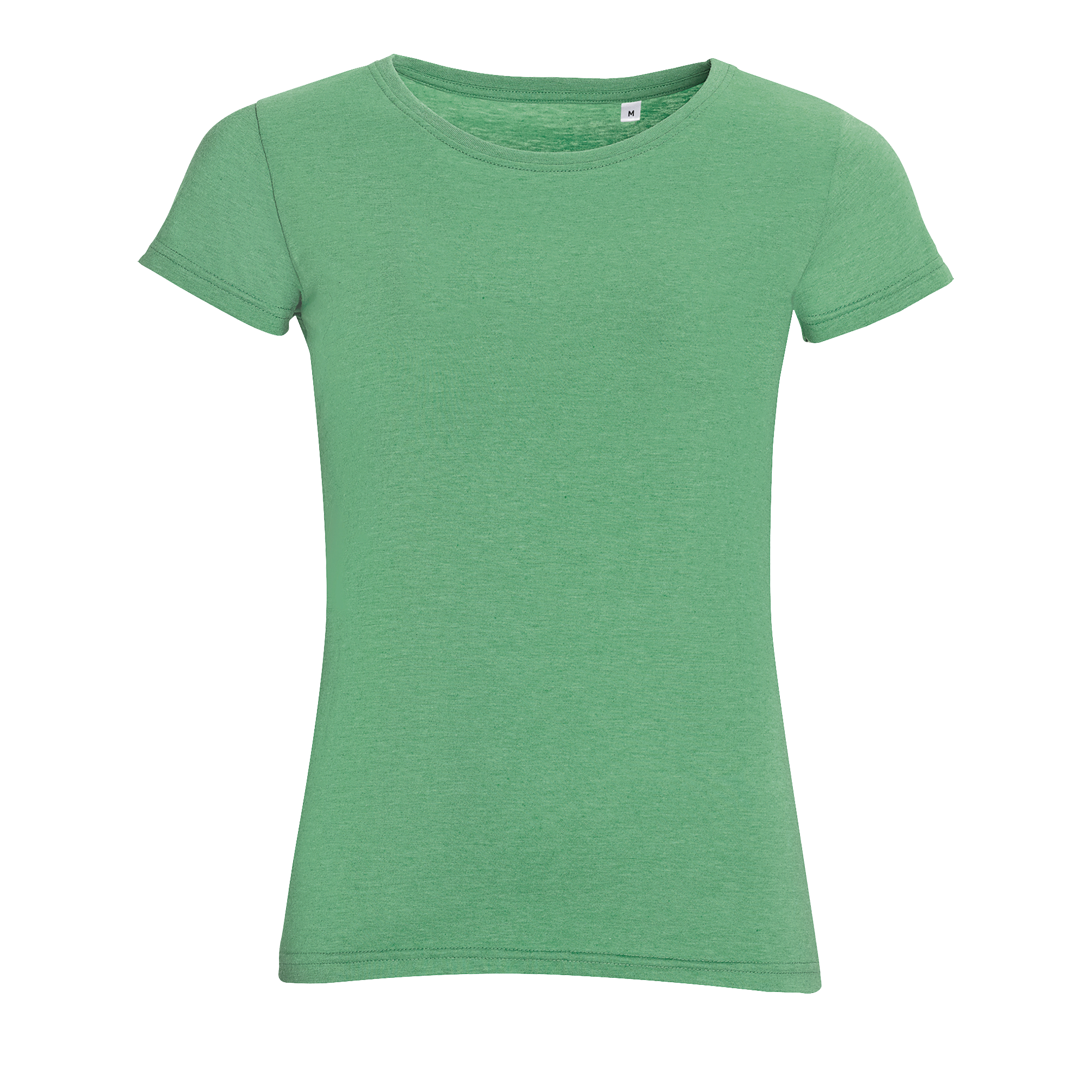 TEE-SHIRT FEMME COL ROND MIXED WOMEN Vert chin Vert , à personnaliser avec le logo de votre club. TEE-SHIRT FEMME COL ROND MIXED WOMEN Vert chin Vert