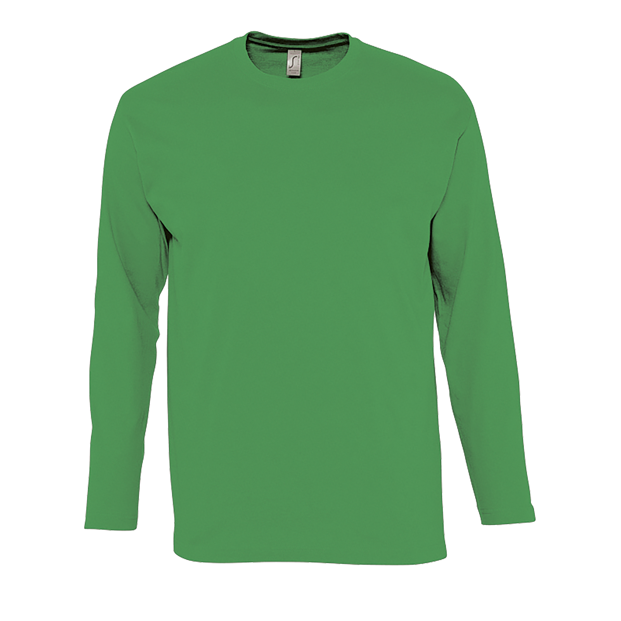 TEE-SHIRT HOMME COL ROND MANCHES LONGUES MONARCH Vert prairie Vert           