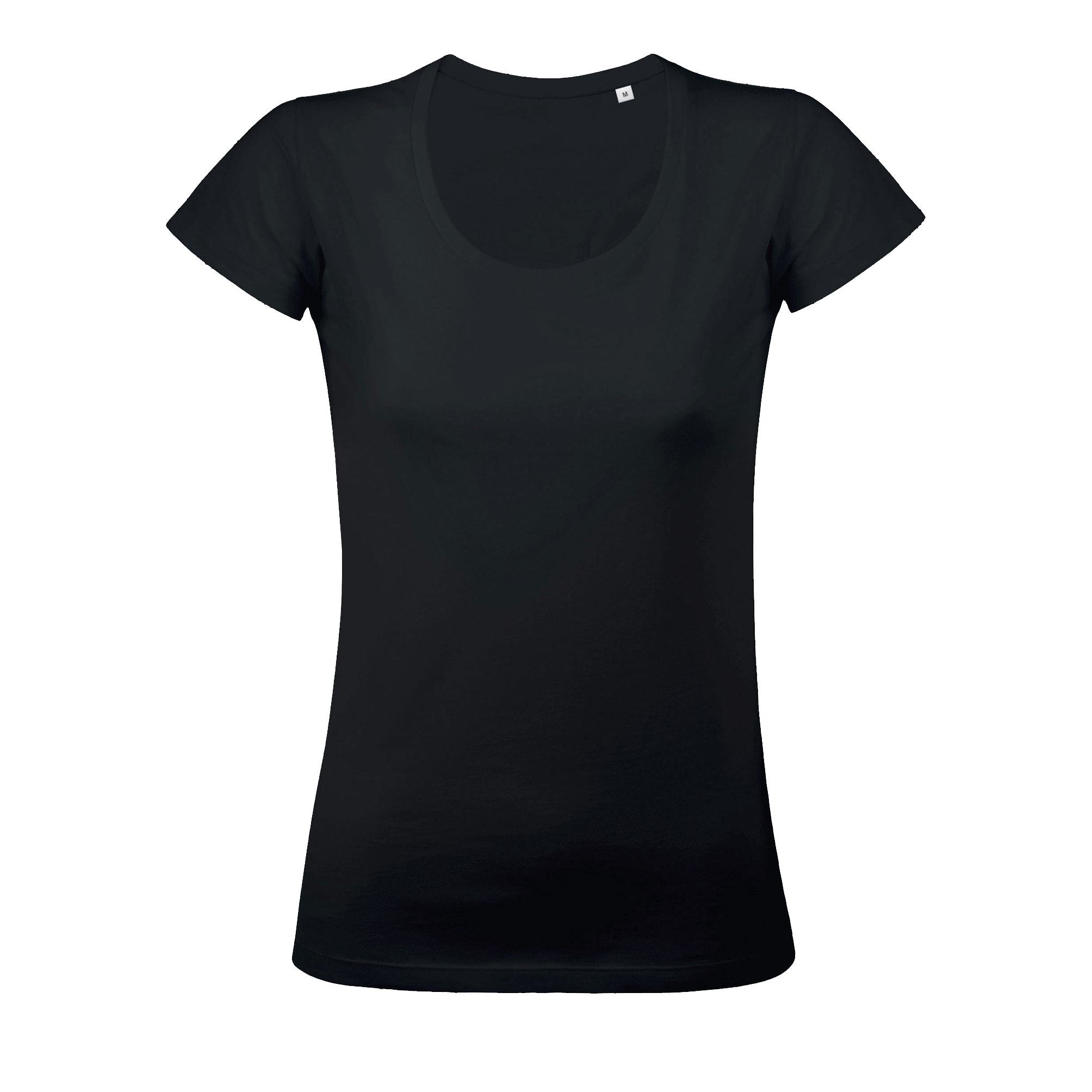 TEE-SHIRT FEMME COL ROND EN JERSEY FIN MUST WOMEN Noir profond Noir , à personnaliser avec le logo de votre club. TEE-SHIRT FEMME COL ROND EN JERSEY FIN MUST WOMEN Noir profond Noir