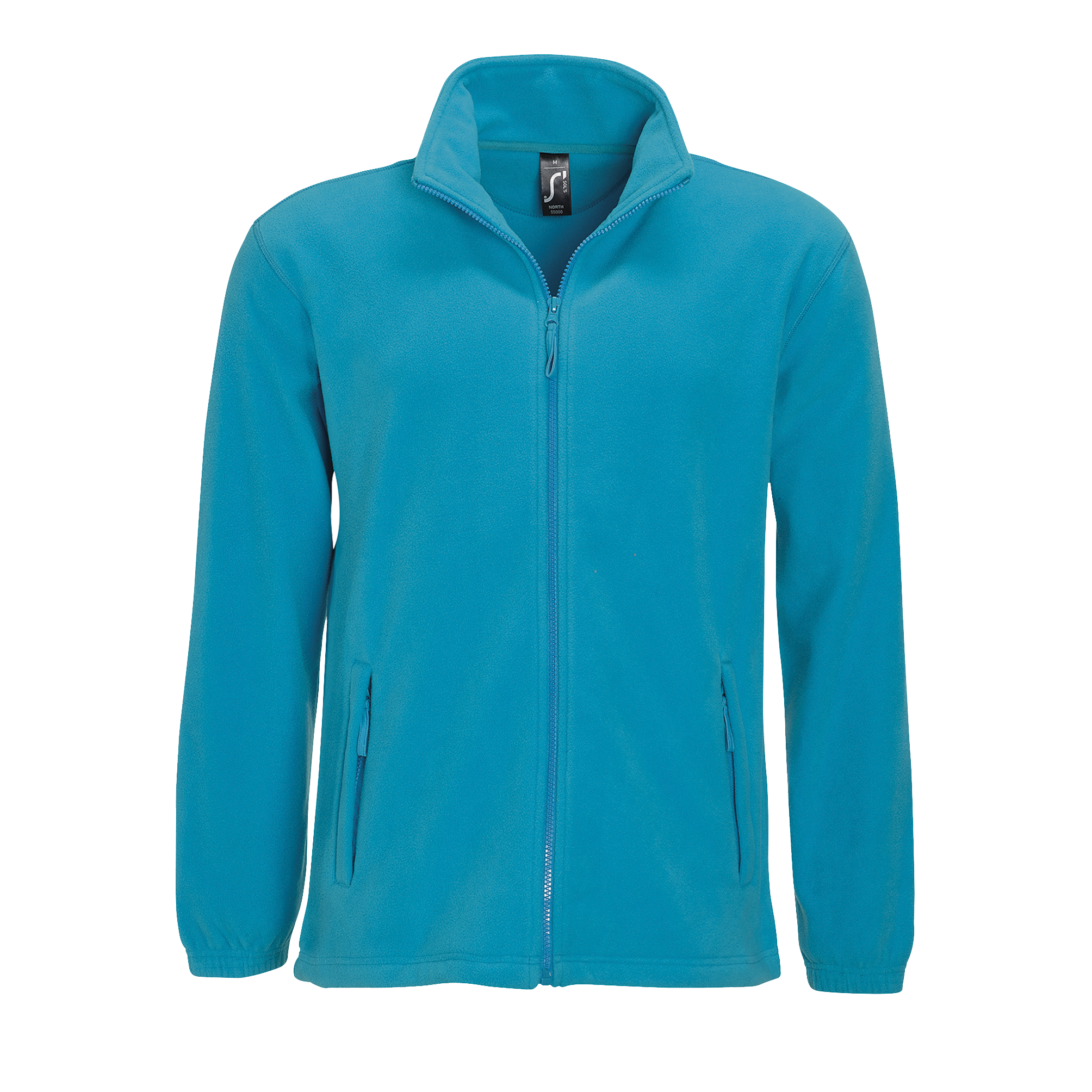 VESTE POLAIRE ZIPPÉE HOMME NORTH Aqua Bleu , à personnaliser avec le logo de votre club. VESTE POLAIRE ZIPPÉE HOMME NORTH Aqua Bleu