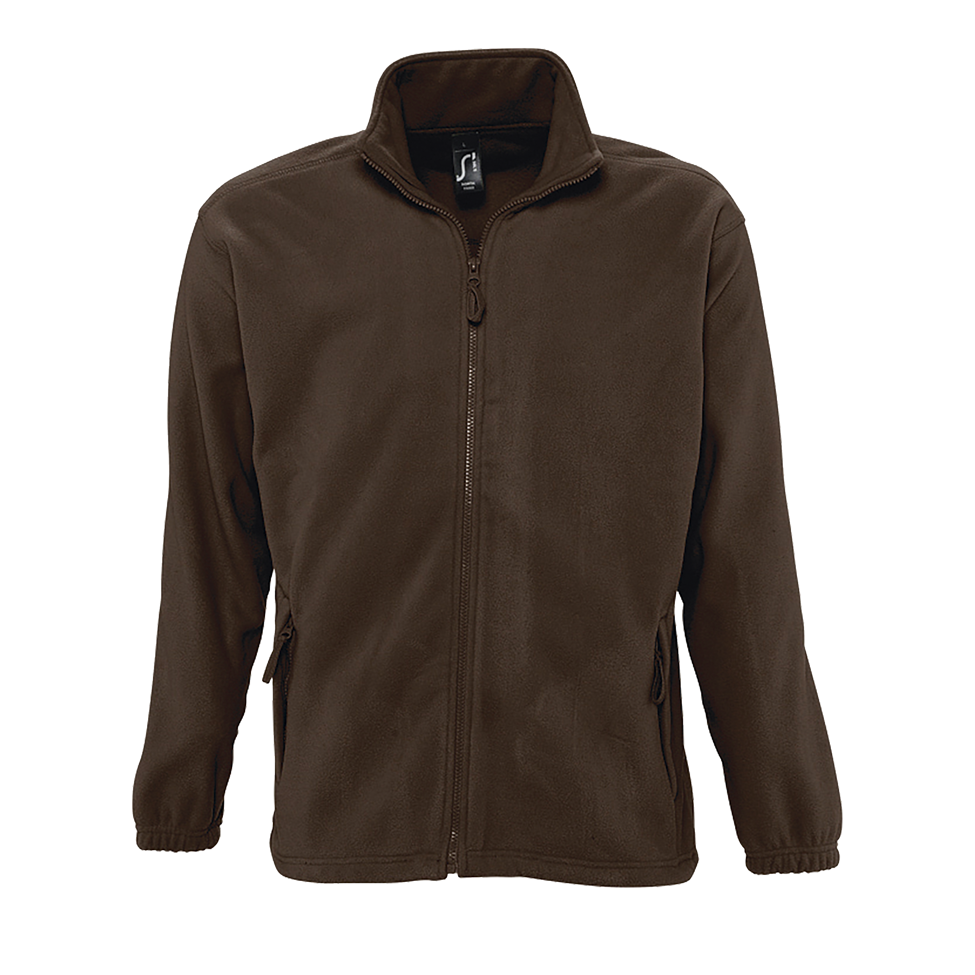 VESTE POLAIRE ZIPPÉE HOMME NORTH Chocolat fonc Marron , à personnaliser avec le logo de votre club. VESTE POLAIRE ZIPPÉE HOMME NORTH Chocolat fonc Marron