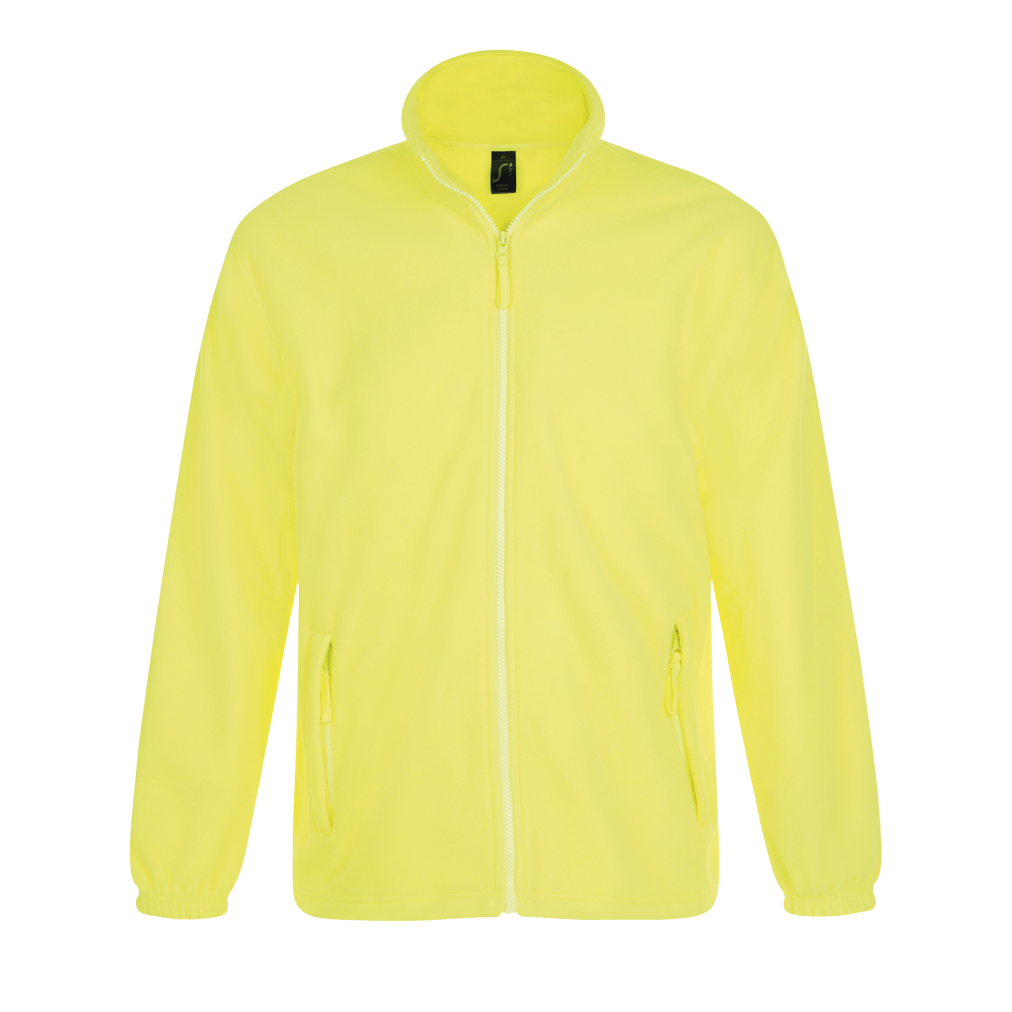 VESTE POLAIRE ZIPPÉE HOMME NORTH Jaune fluo Jaune , à personnaliser avec le logo de votre club. VESTE POLAIRE ZIPPÉE HOMME NORTH Jaune fluo Jaune