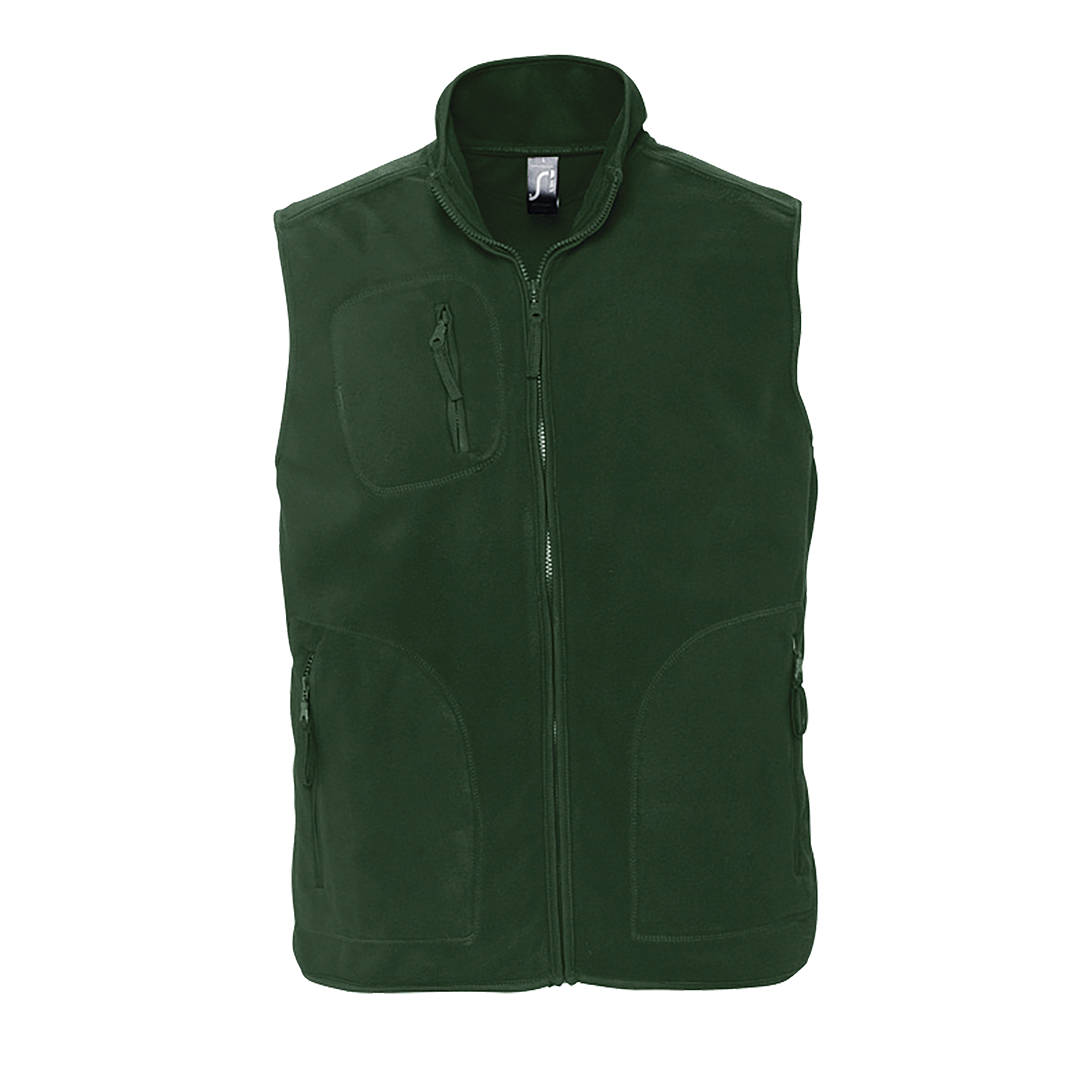 GILET POLAIRE UNISEXE SANS MANCHES NORWAY Vert sapin Vert , à personnaliser avec le logo de votre club. GILET POLAIRE UNISEXE SANS MANCHES NORWAY Vert sapin Vert