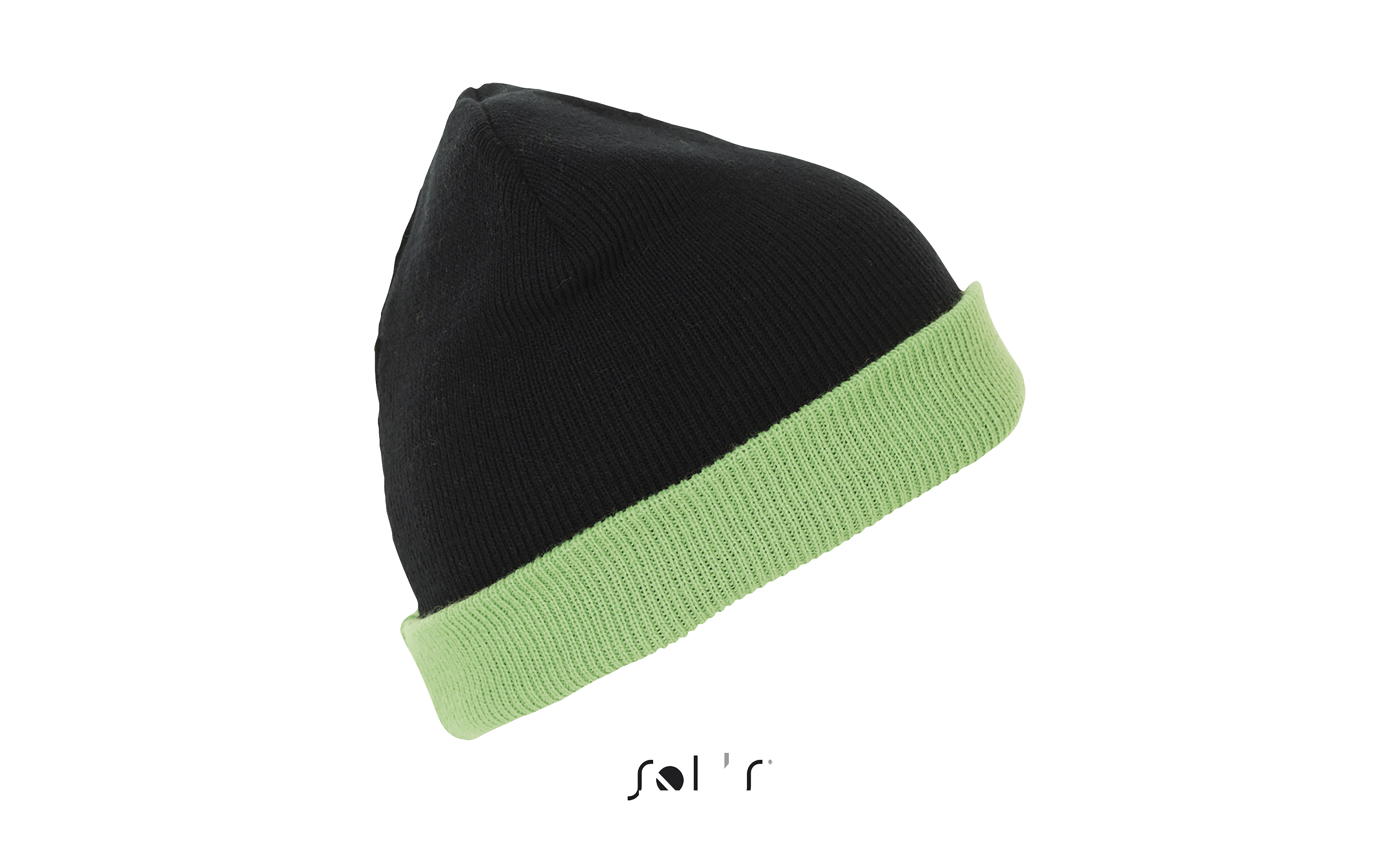 BONNET REVERSIBLE BONUS Noir / Lime Noir , à personnaliser avec le logo de votre club. BONNET REVERSIBLE BONUS Noir / Lime Noir