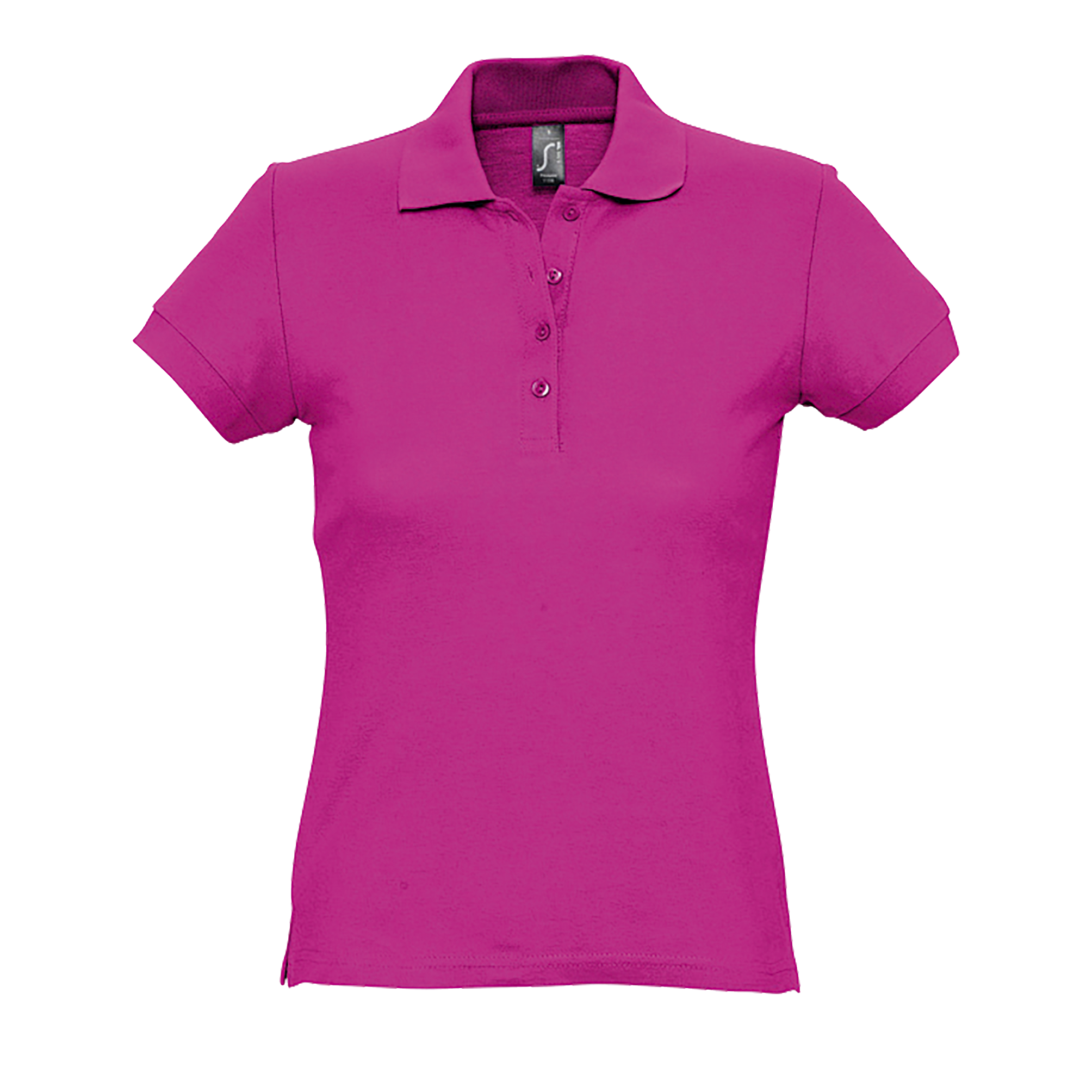 POLO FEMME PASSION Fuchsia Rose , à personnaliser avec le logo de votre club. POLO FEMME PASSION Fuchsia Rose