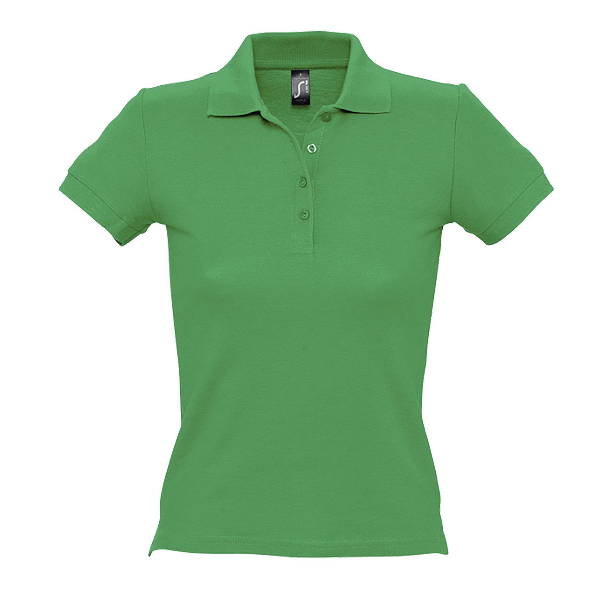 POLO FEMME PEOPLE Vert prairie Vert , à personnaliser avec le logo de votre club. POLO FEMME PEOPLE Vert prairie Vert