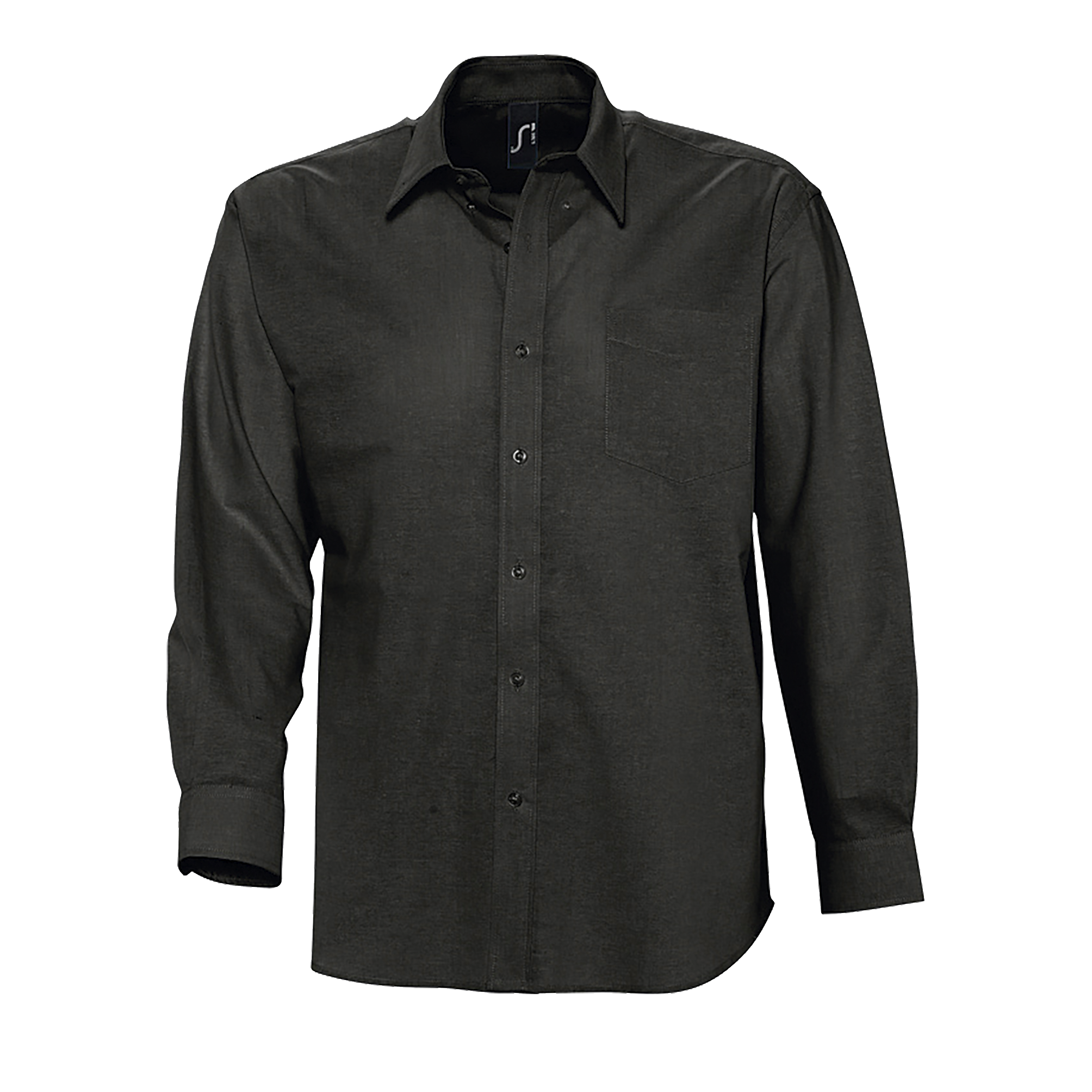 CHEMISE HOMME OXFORD MANCHES LONGUES BOSTON Noir Noir , à personnaliser avec le logo de votre club. CHEMISE HOMME OXFORD MANCHES LONGUES BOSTON Noir Noir