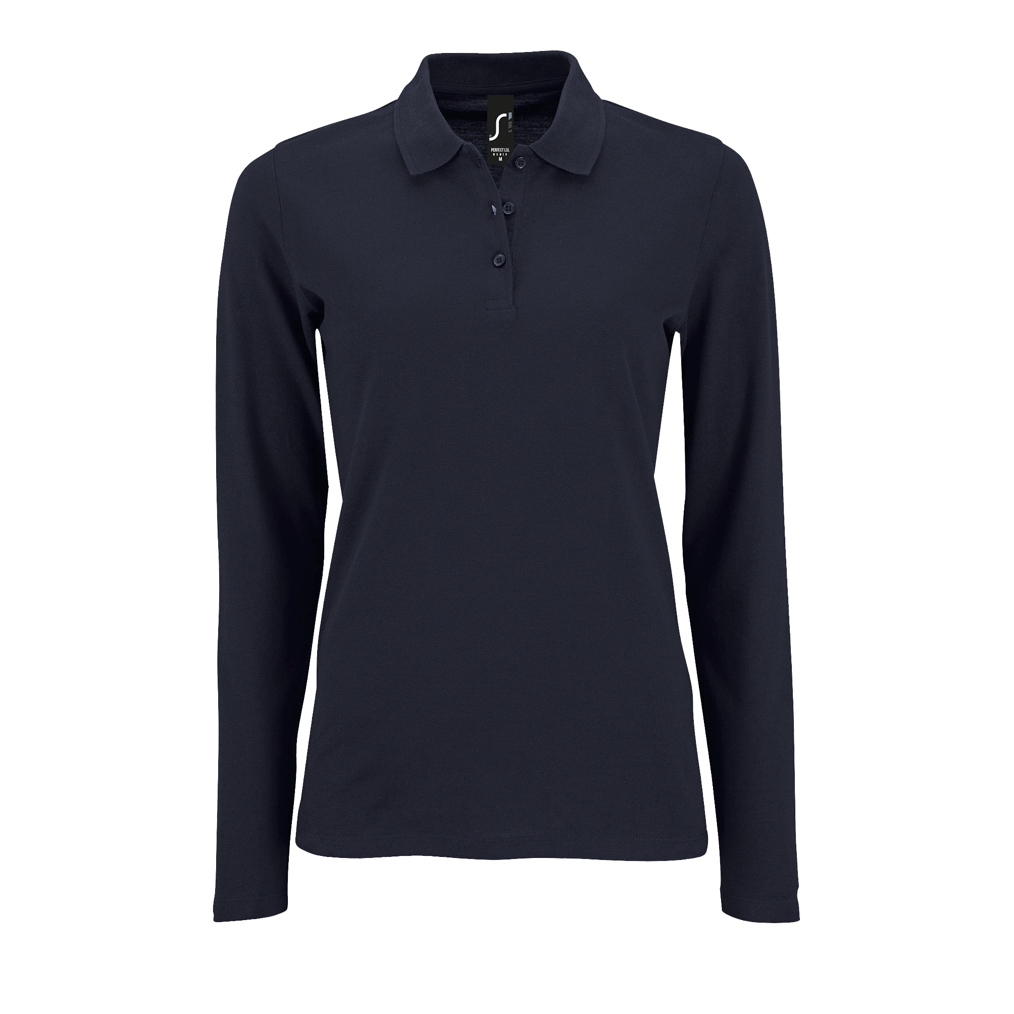 POLO PERFECT LSL FEMME FRENCH MARINE