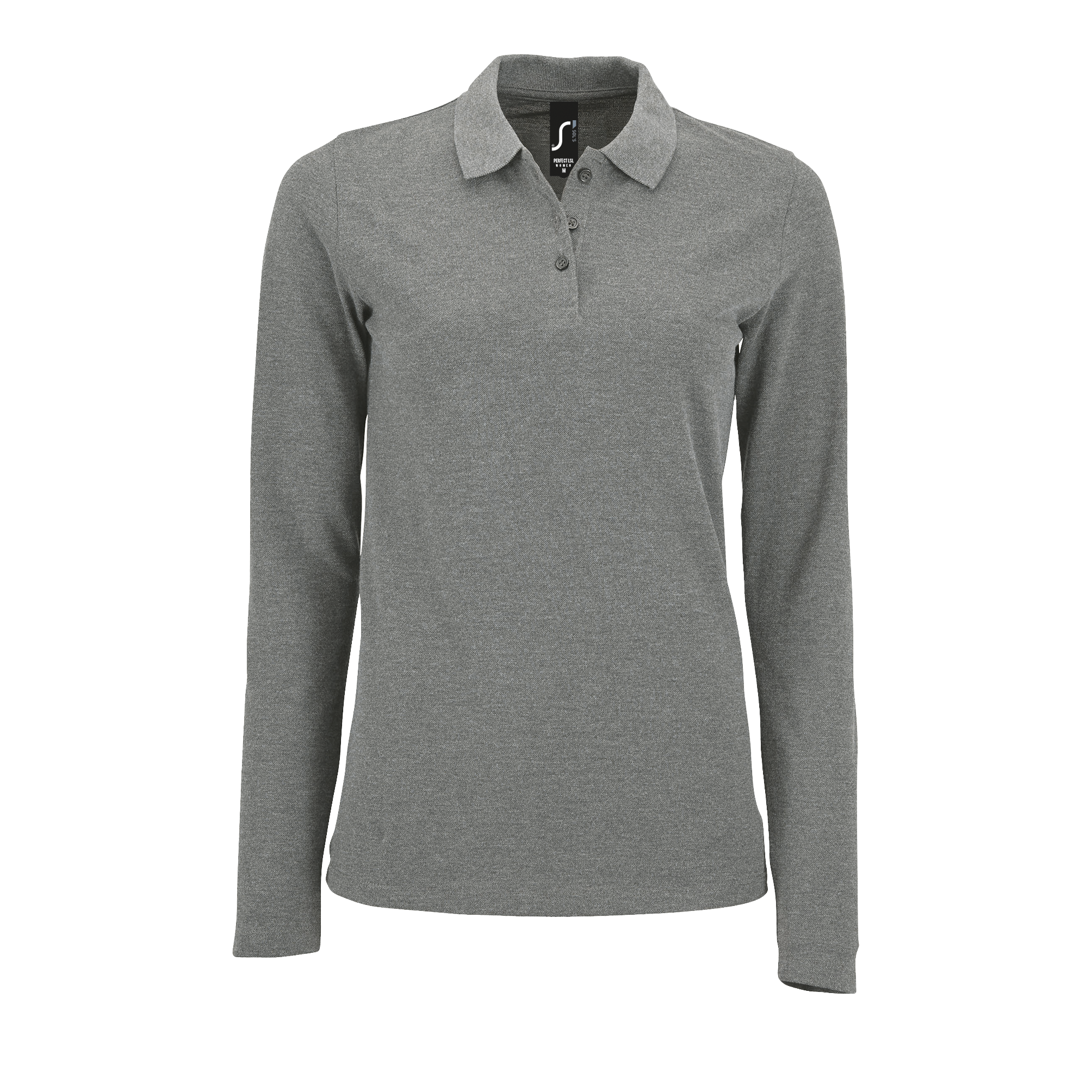 POLO PERFECT LSL FEMME GRIS CHIN� II