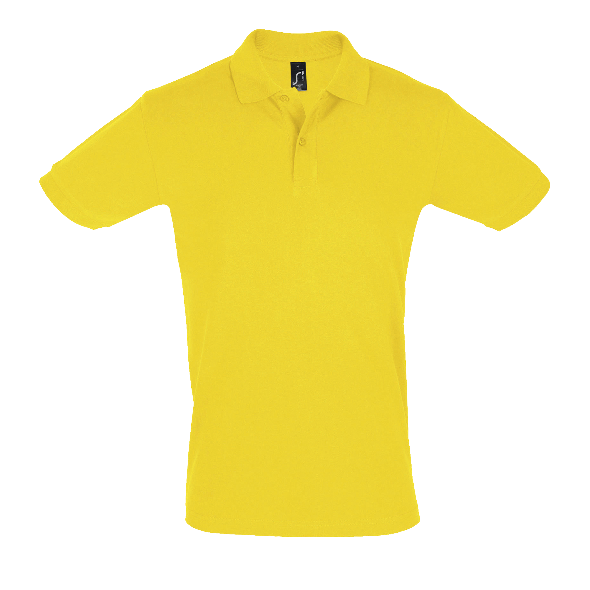 POLO HOMME PERFECT MEN Jaune Jaune , à personnaliser avec le logo de votre club. POLO HOMME PERFECT MEN Jaune Jaune